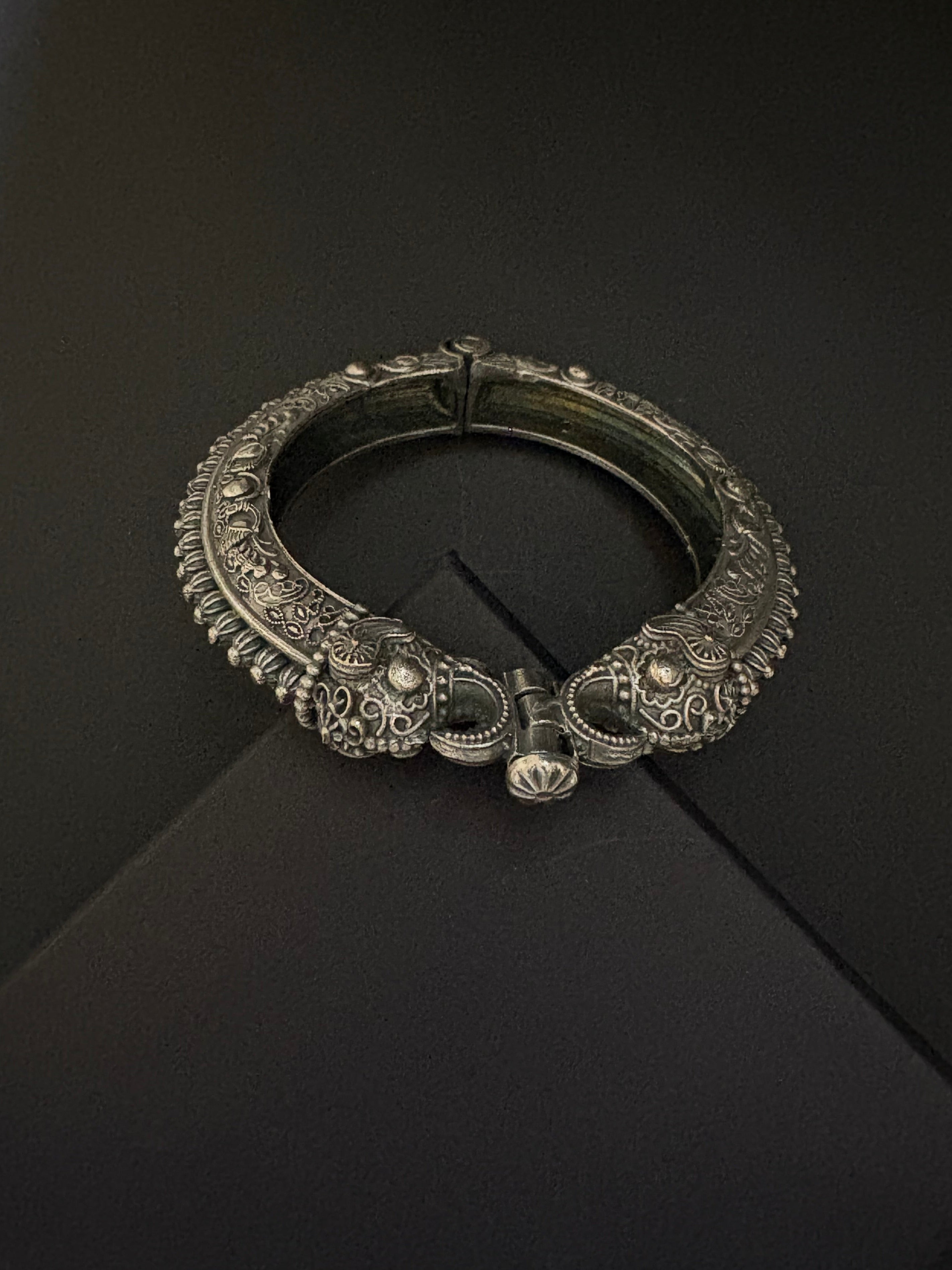 Crafted Elephant Head Kada