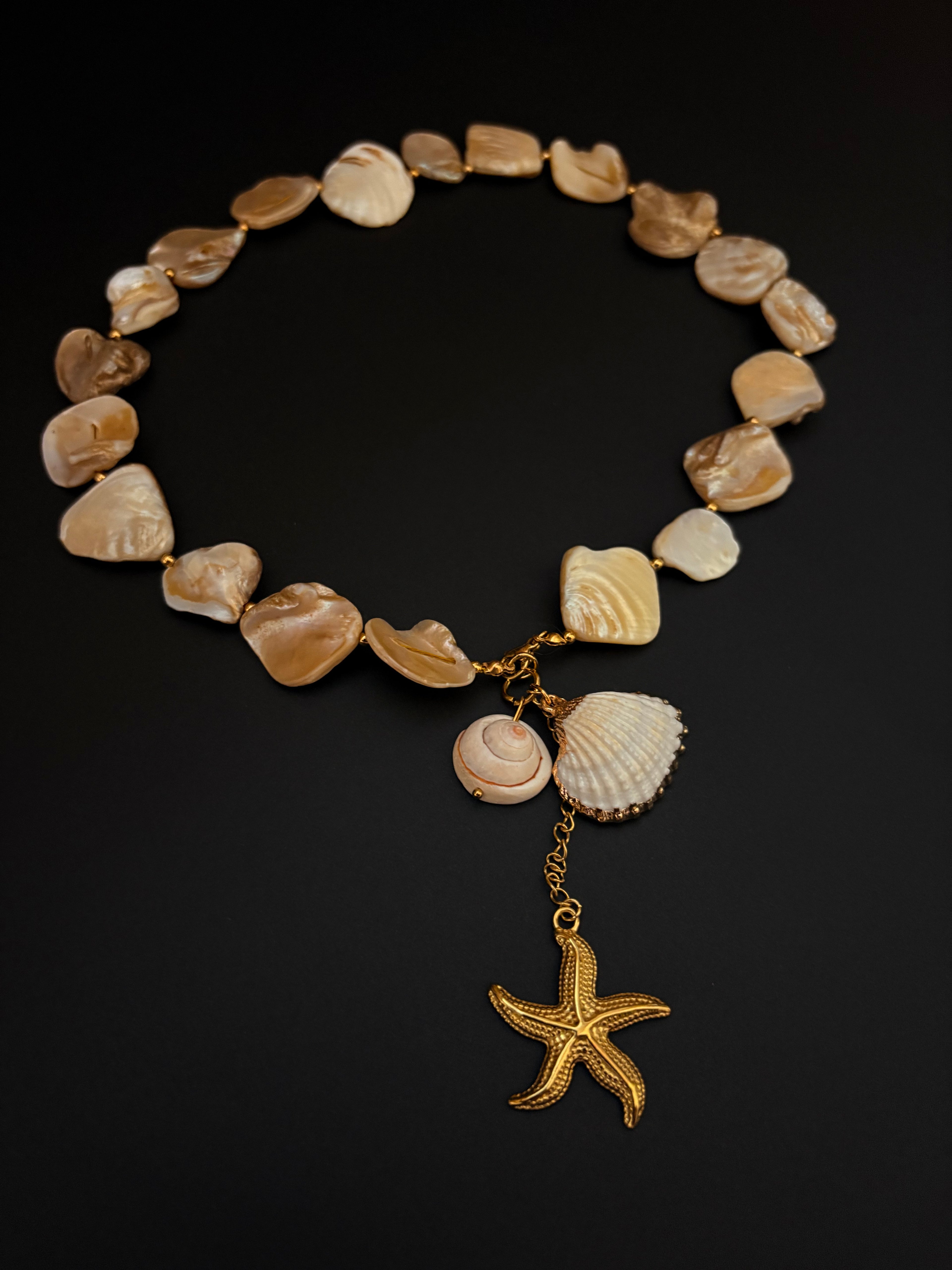 Beach Goddess Statement Necklace
