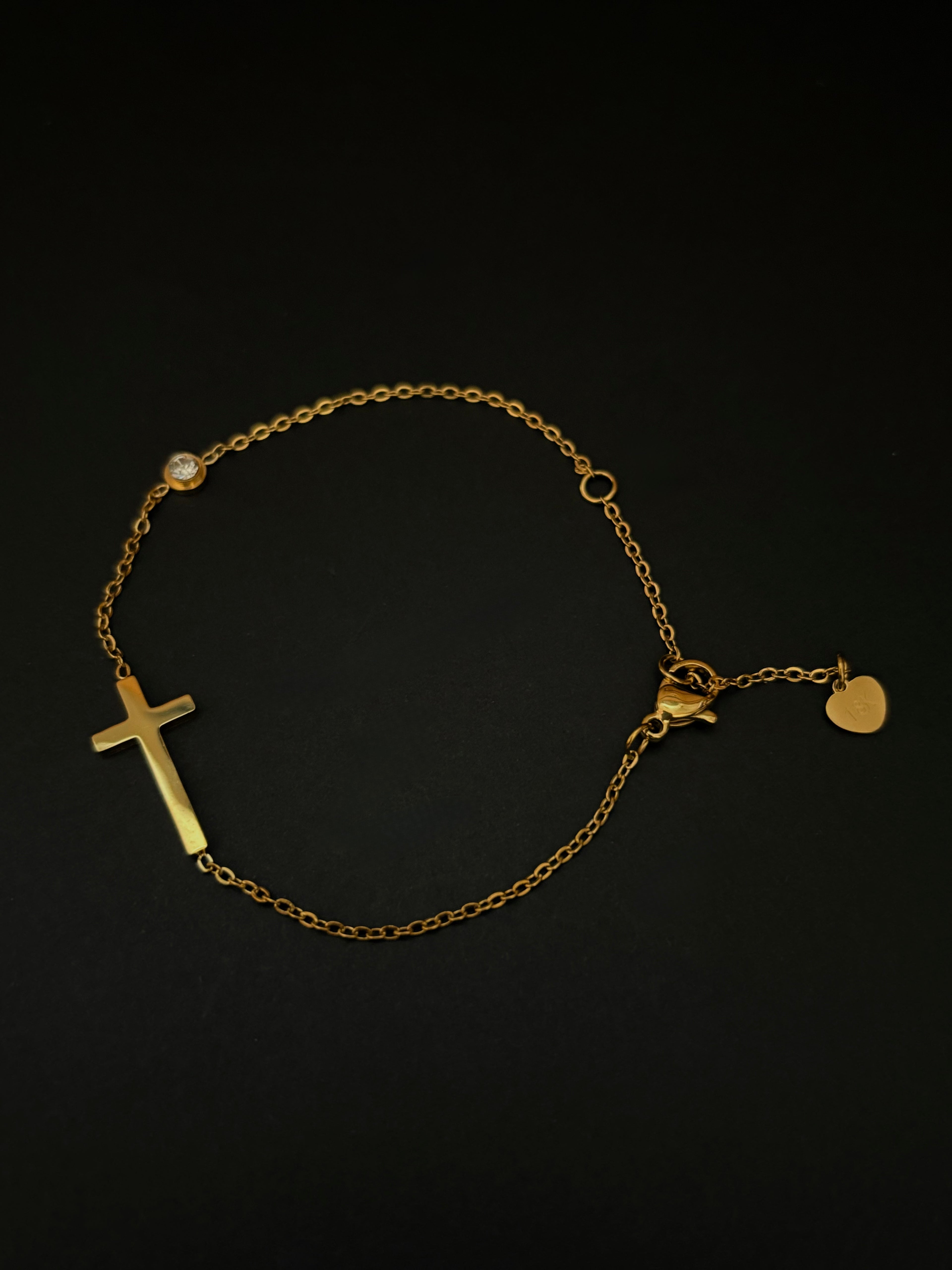 Faithline Gold Bracelet