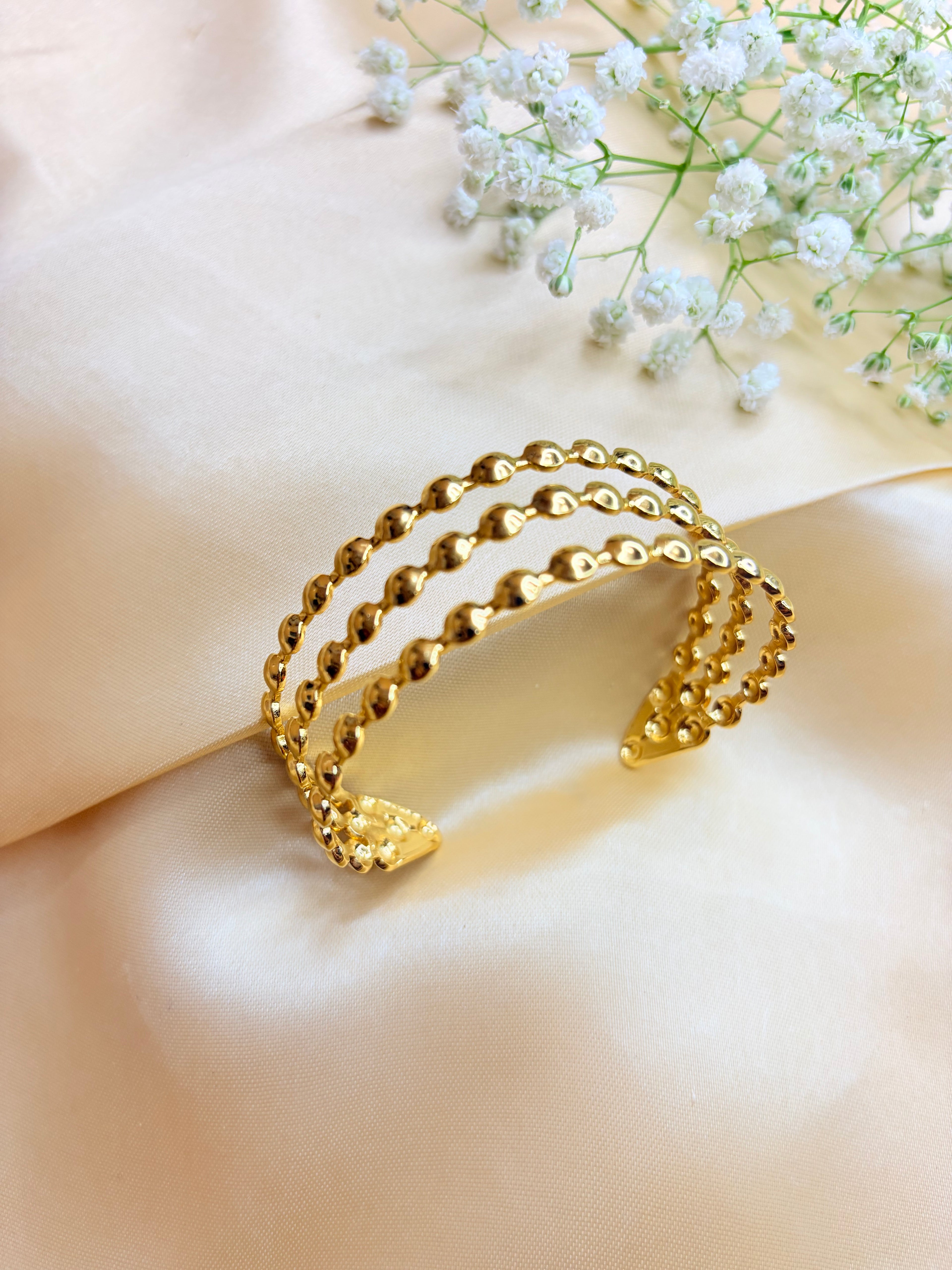 The Layered Gold Cuff