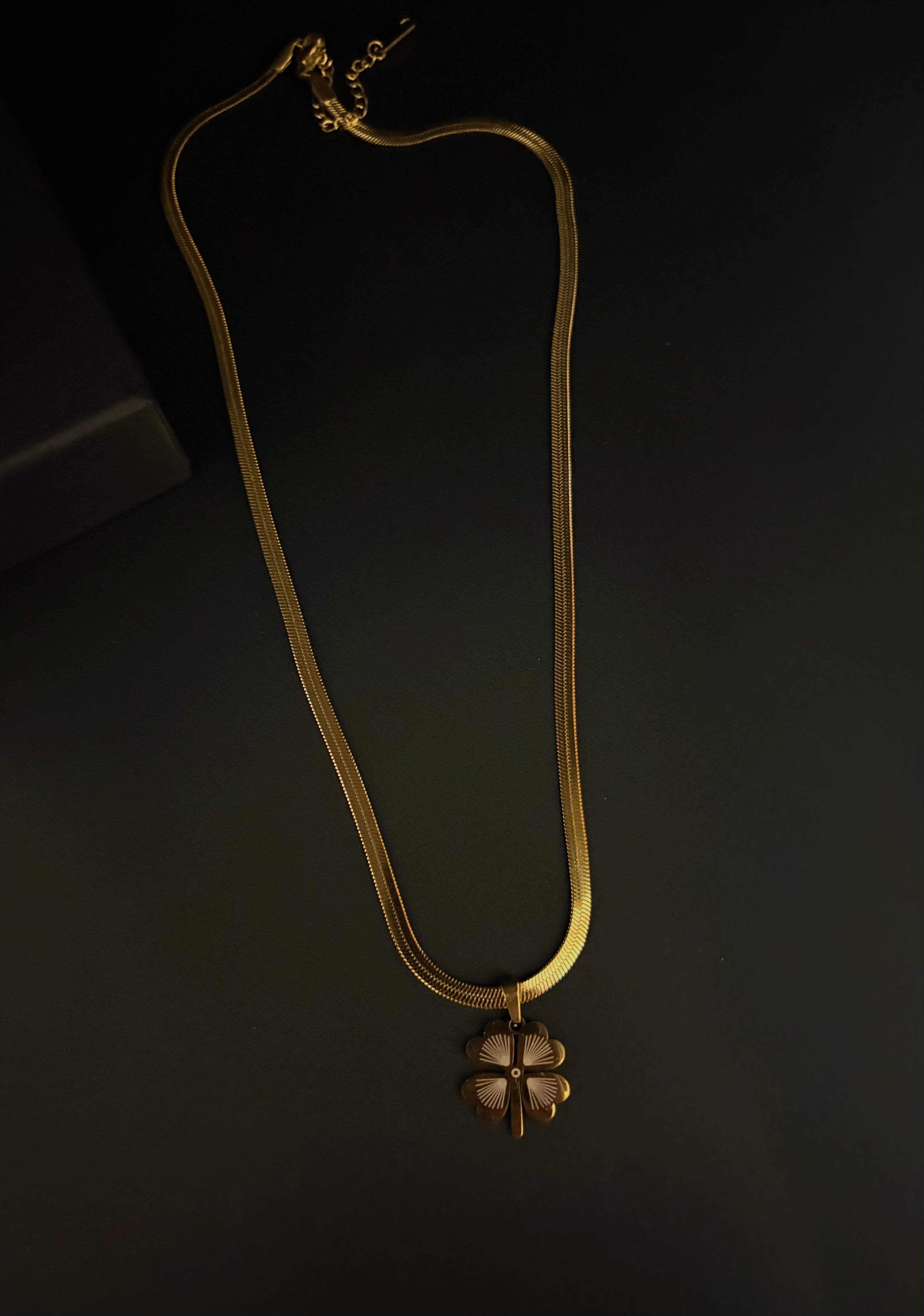 Four Leaf Clover Gold Necklace