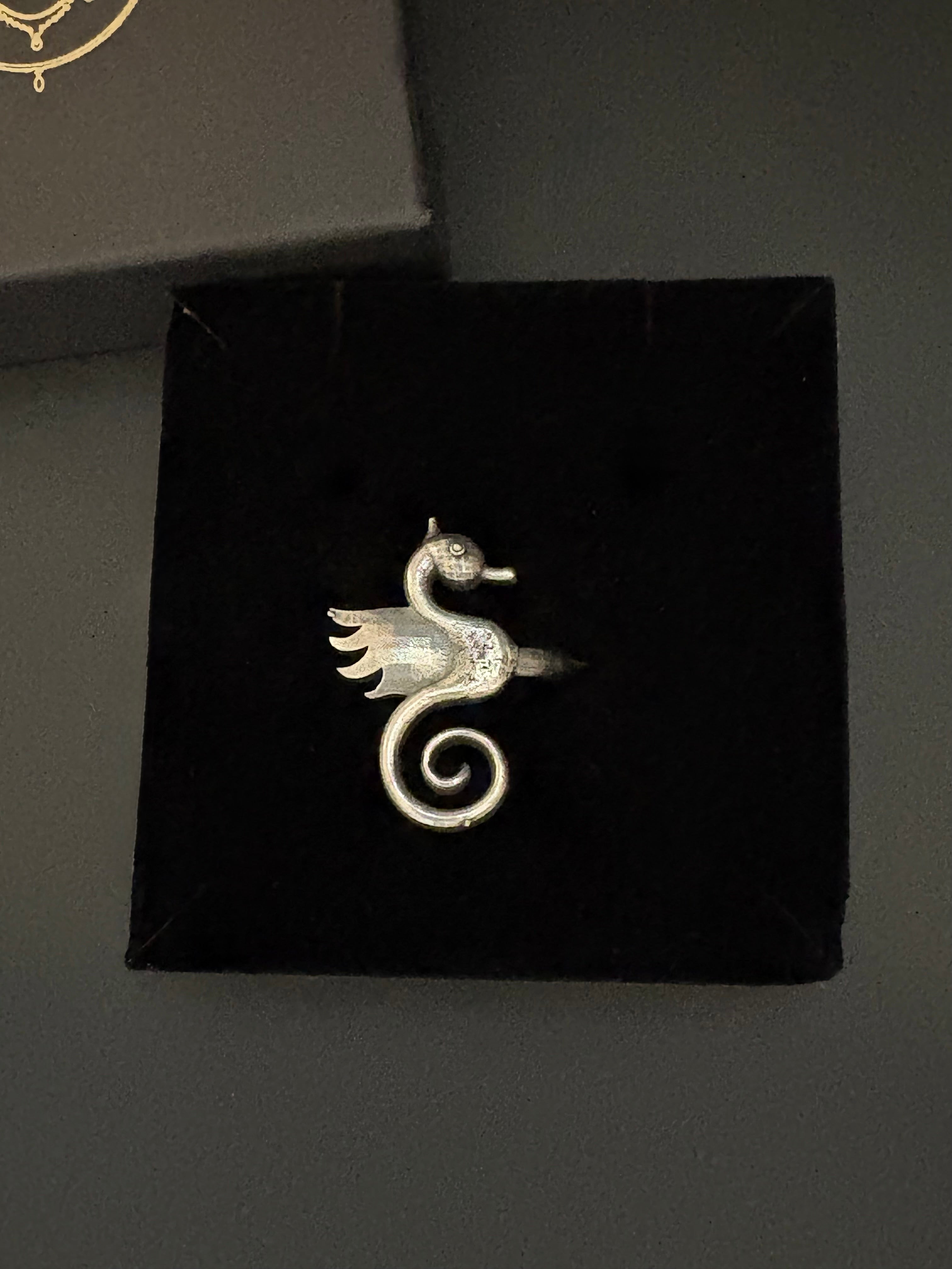 Vintage Swan Statement Ring