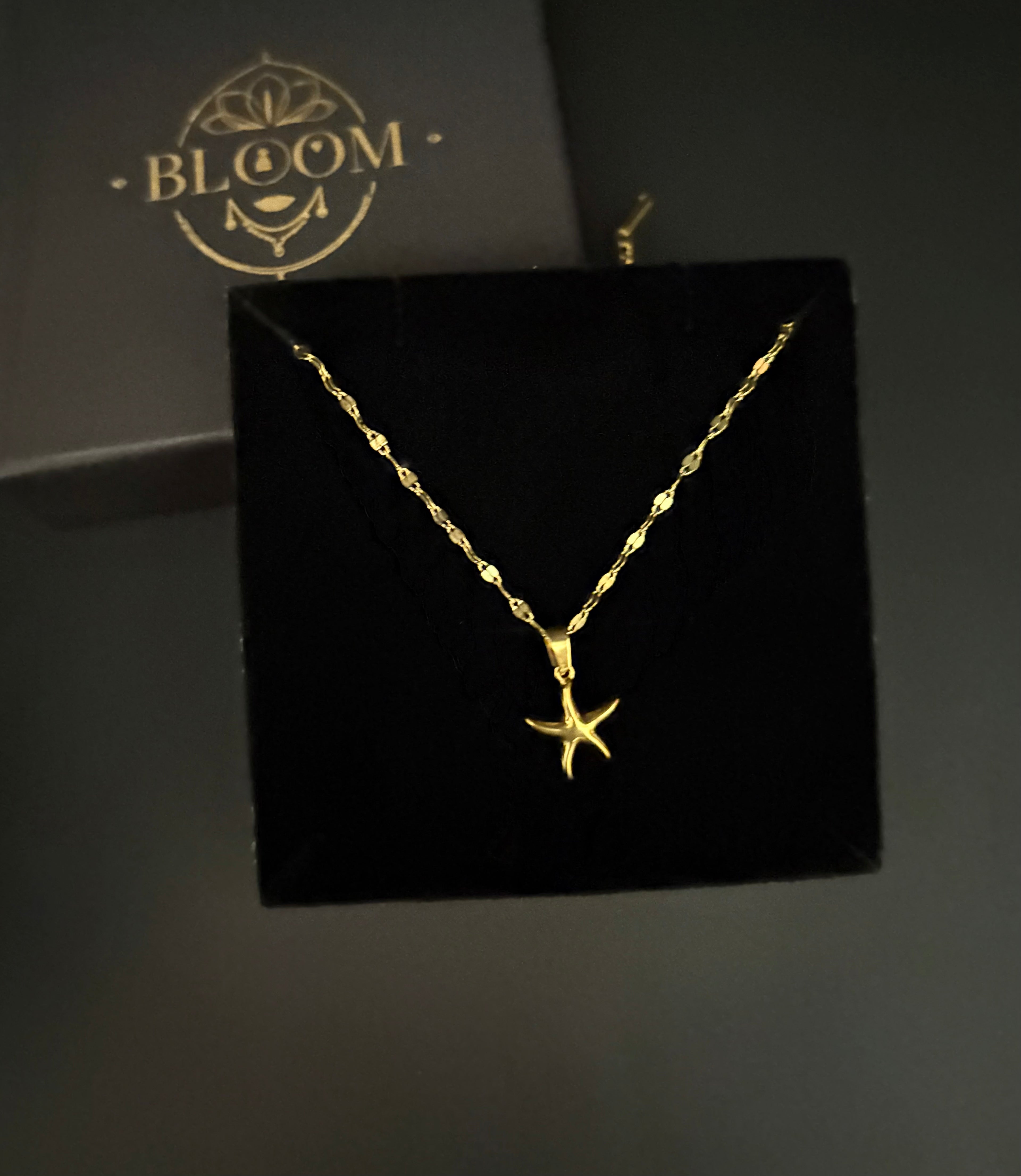 Starfish Charm Necklace