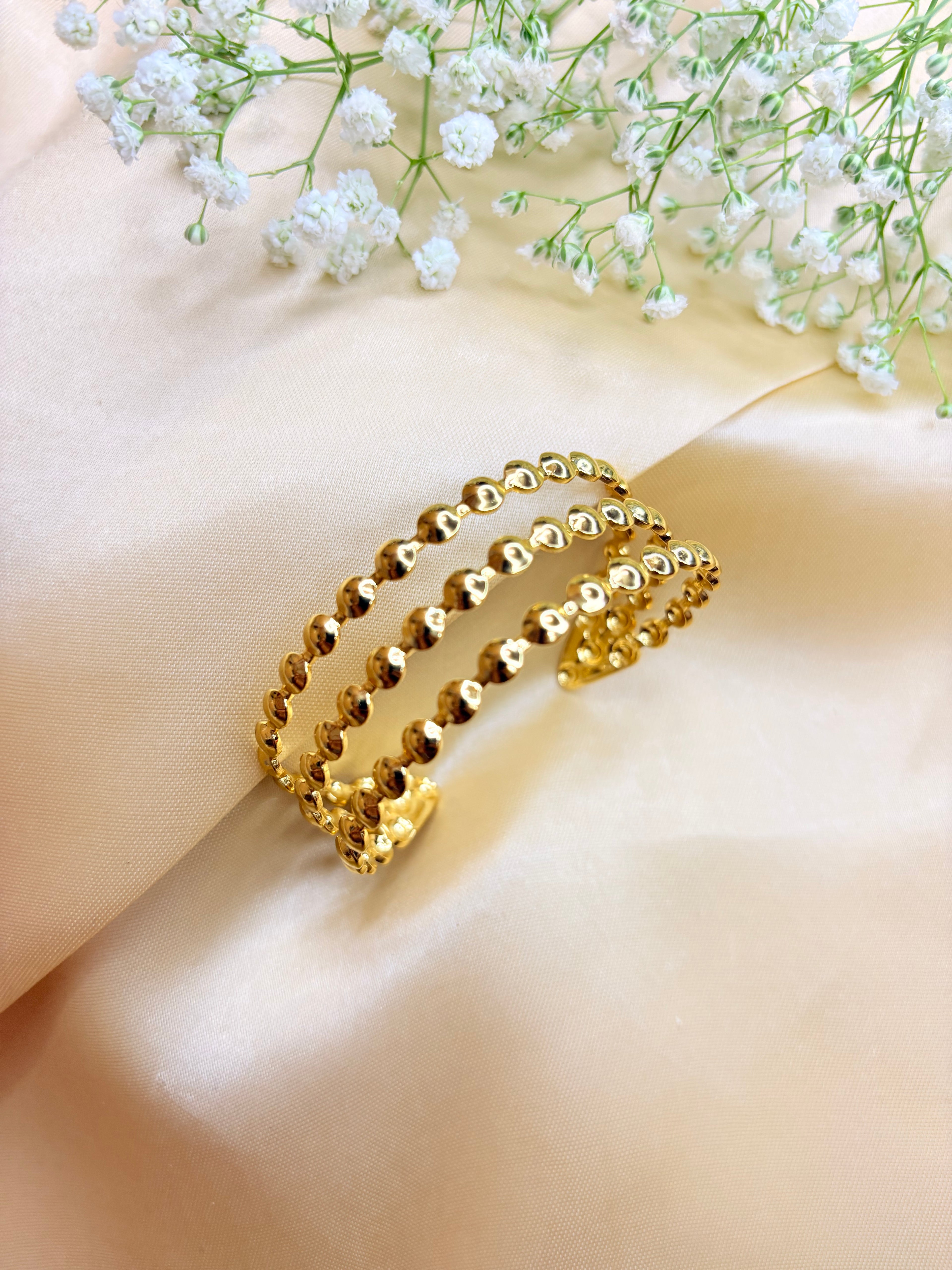The Layered Gold Cuff