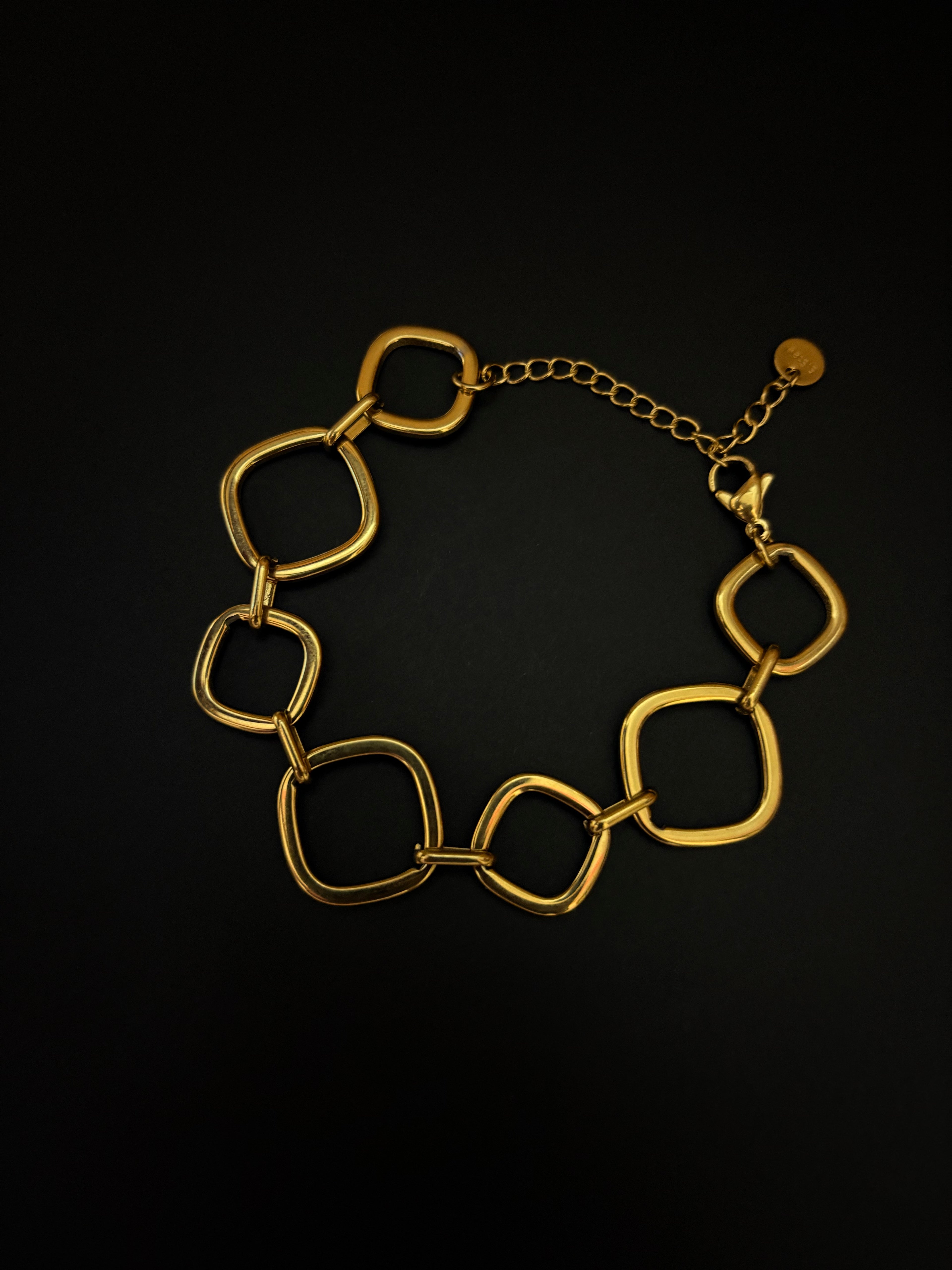 Golden Silhouette Bracelet