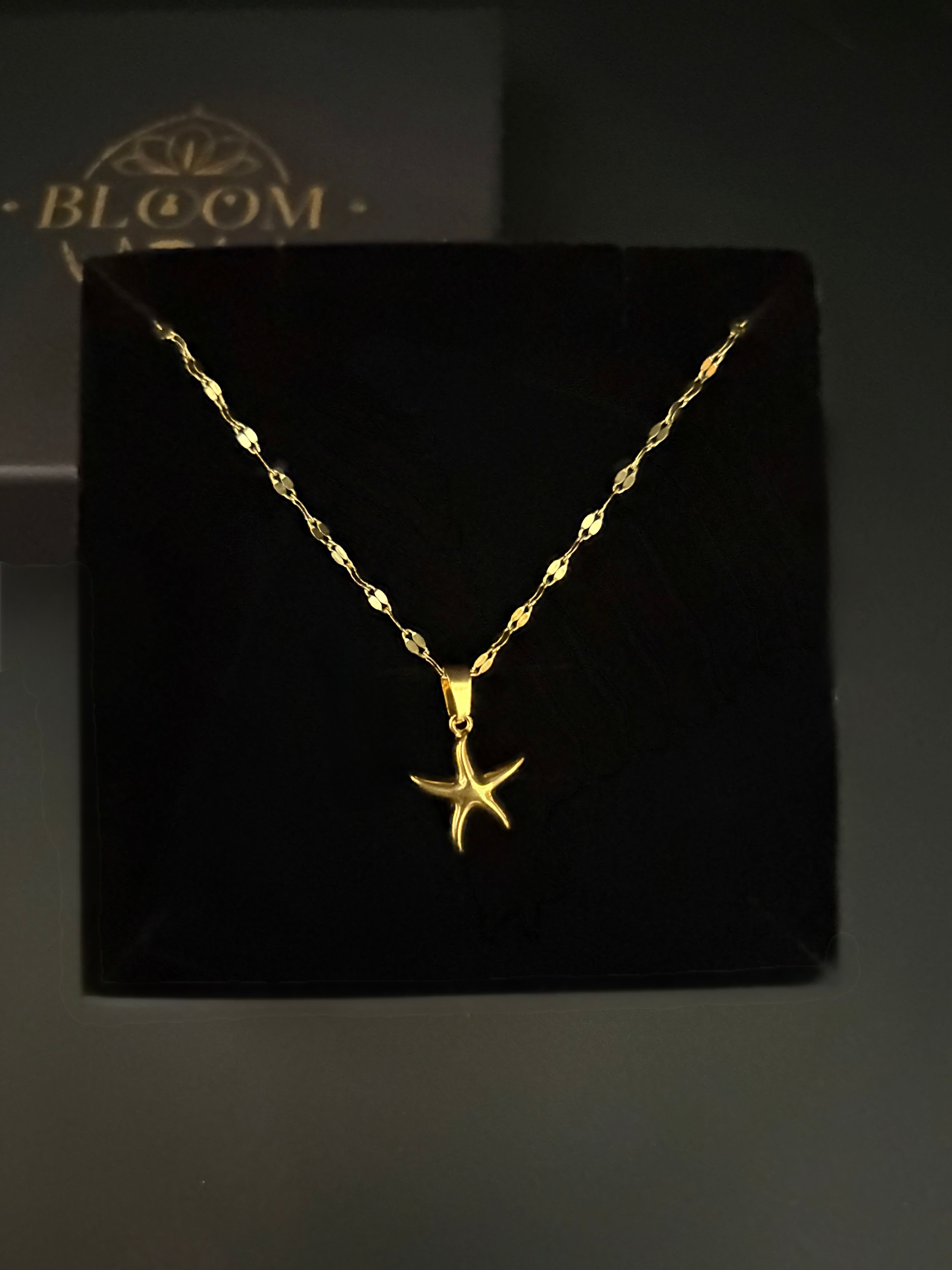 Starfish Charm Necklace