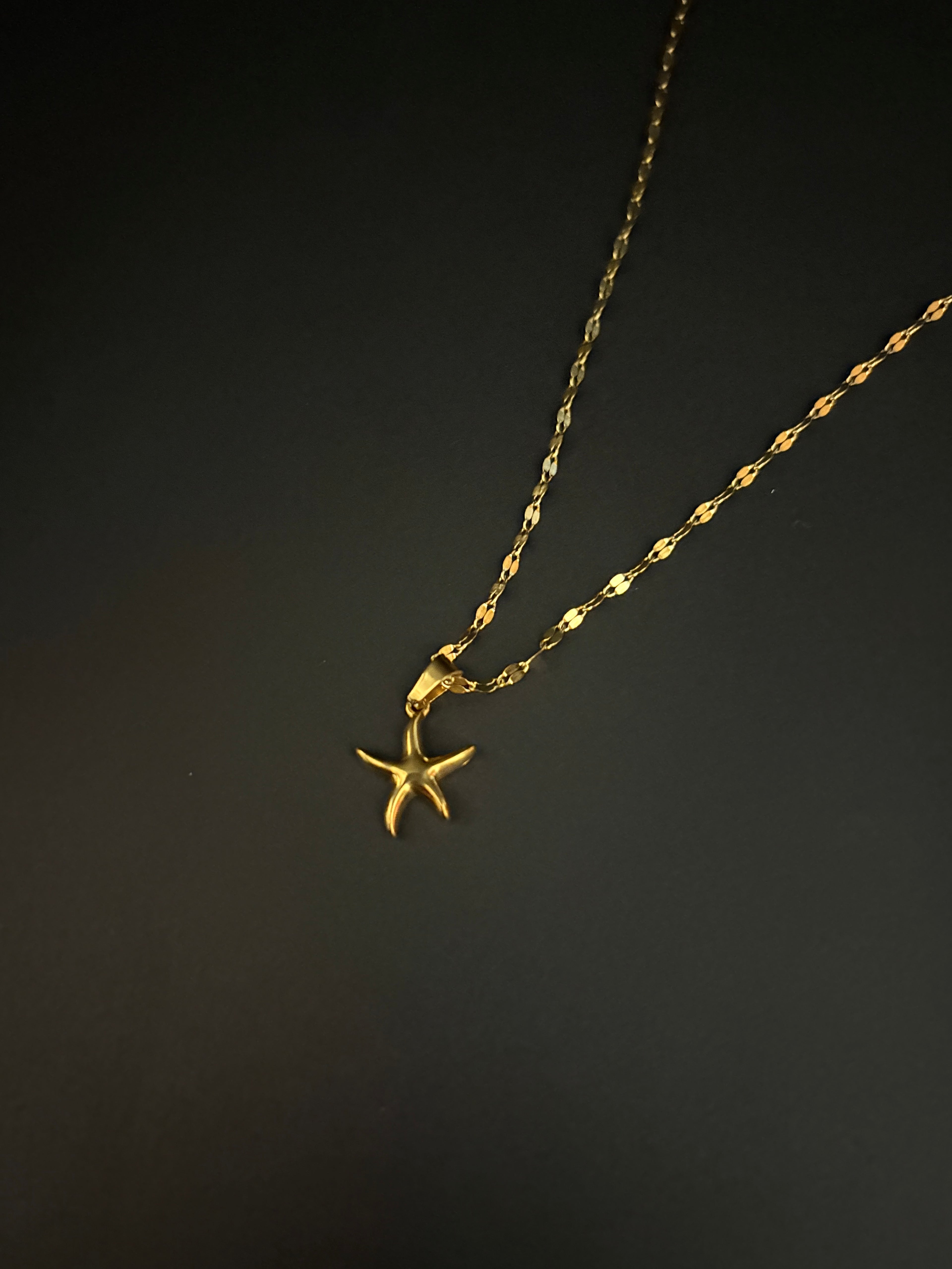 Starfish Charm Necklace