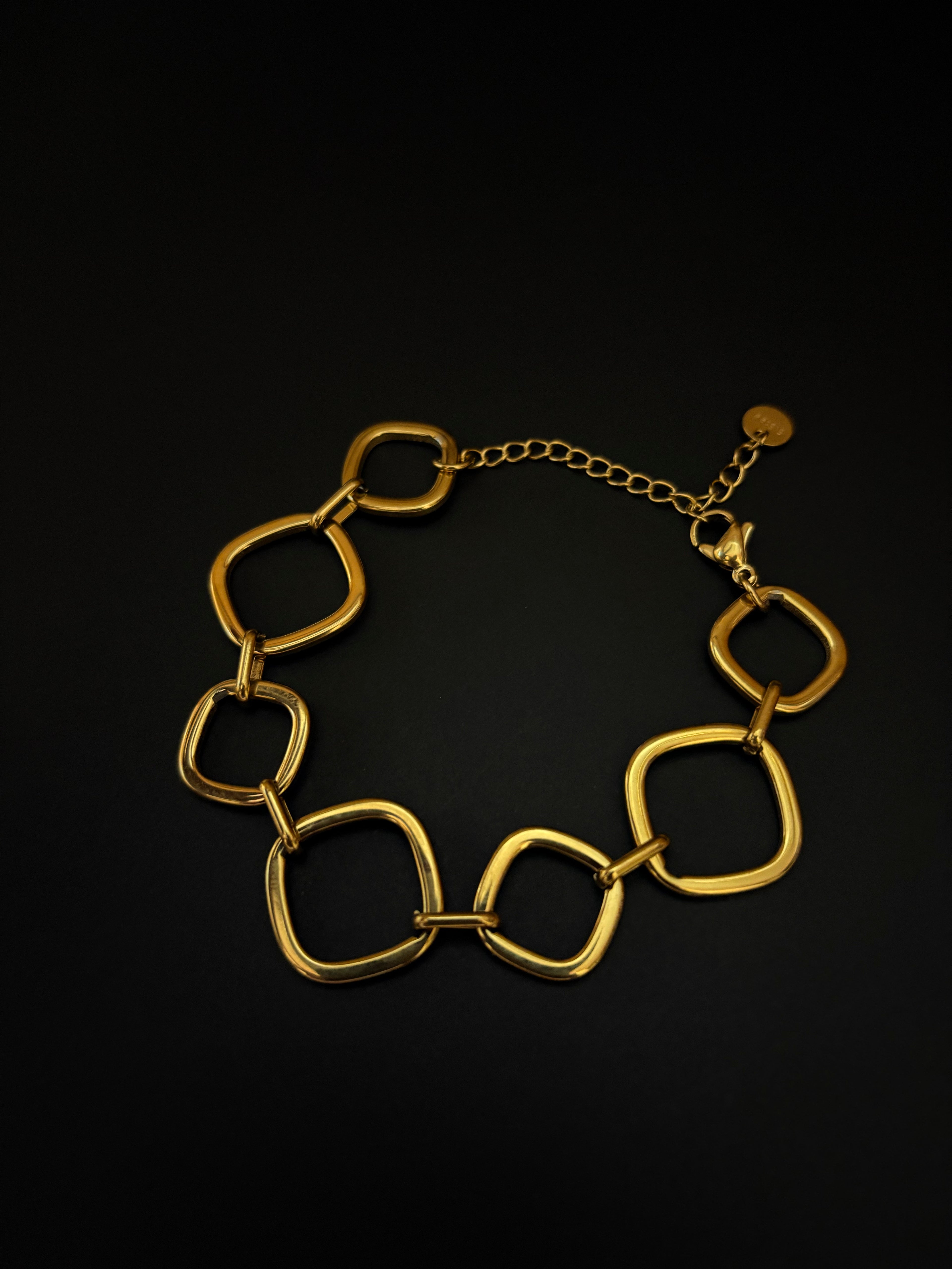 Golden Silhouette Bracelet