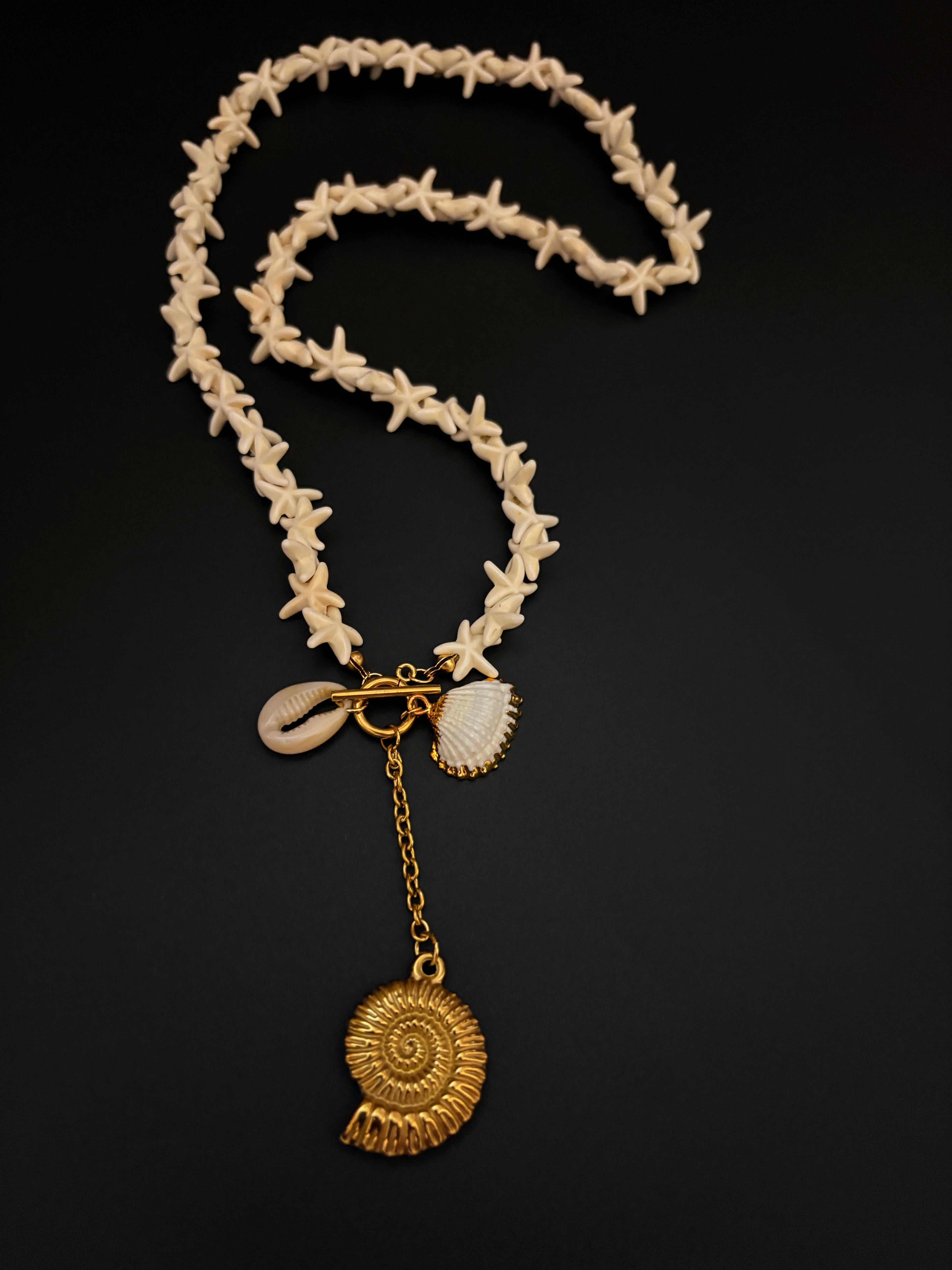 Tropical Shell & Starfish Necklace