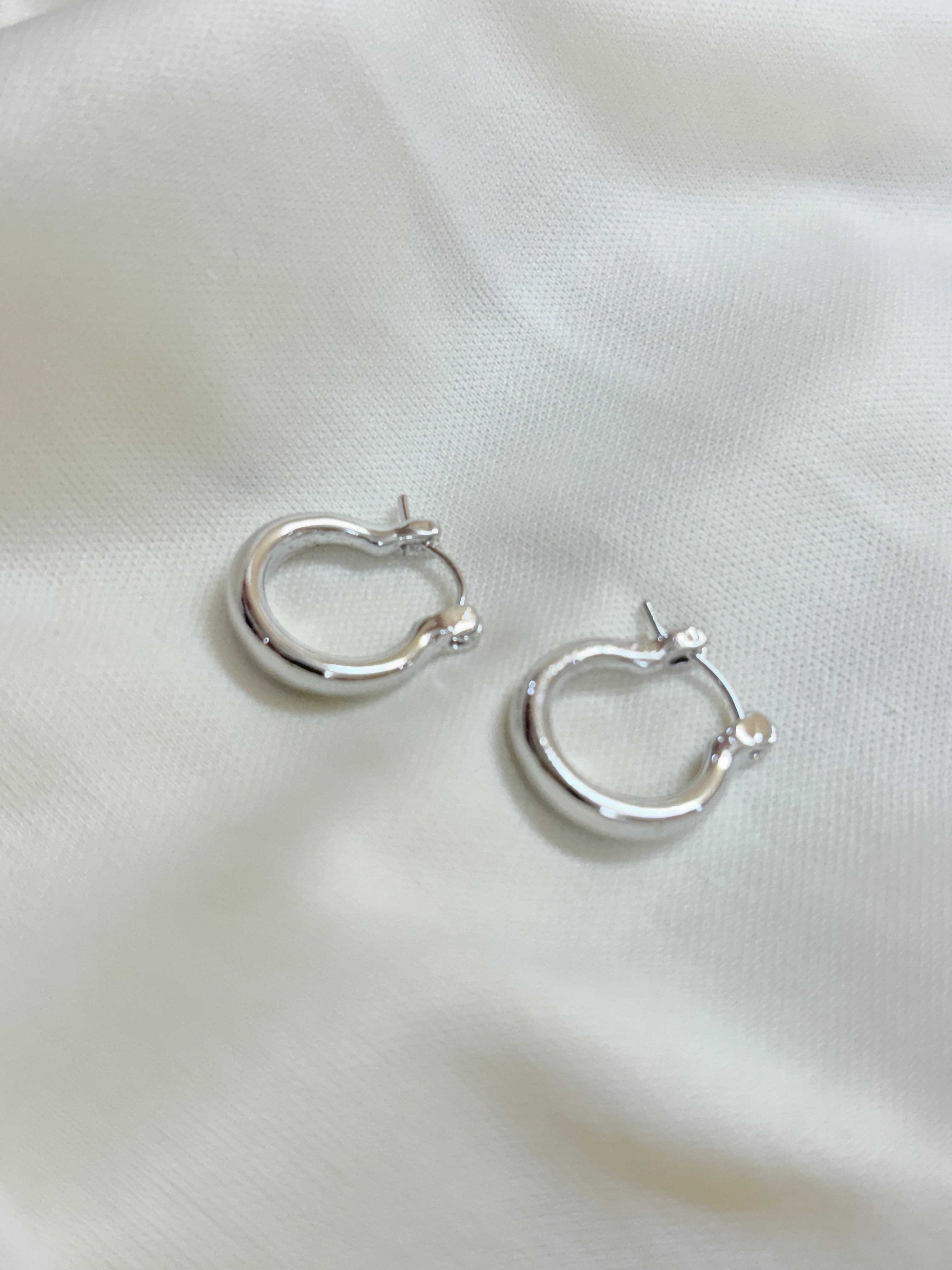 Gold Plated Sun Hoops Earring - Bloom