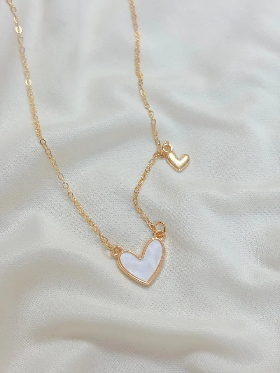 Twin Hearts Necklace - Bloom