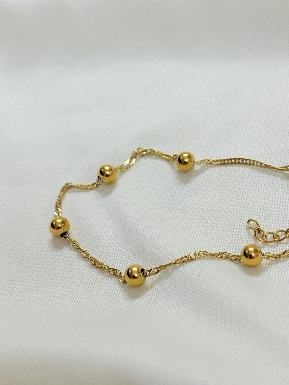 Dot & Line Bracelet - Bloom