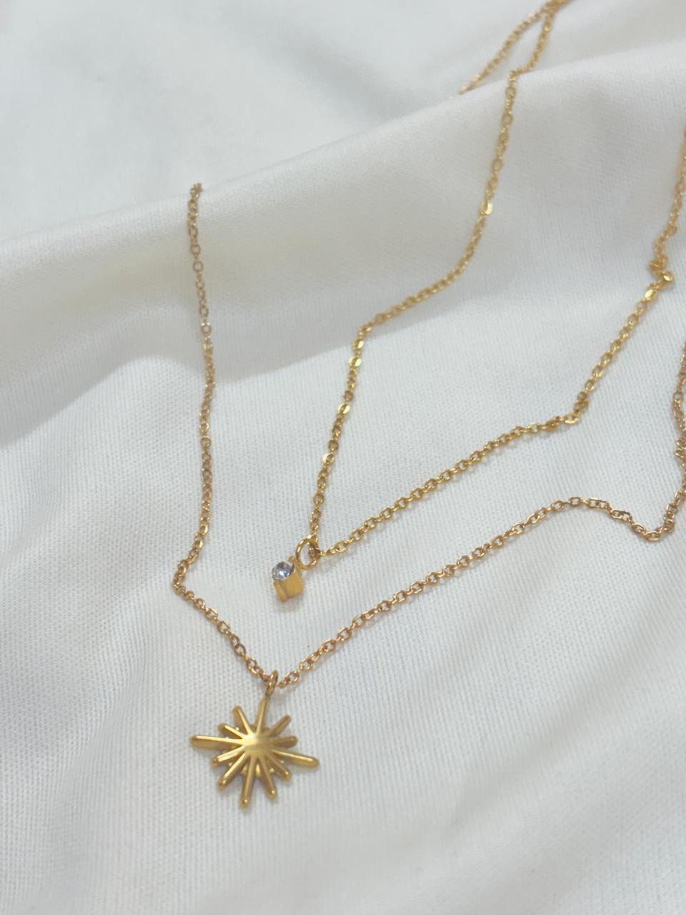 Morning Star Duo Neck piece - Bloom