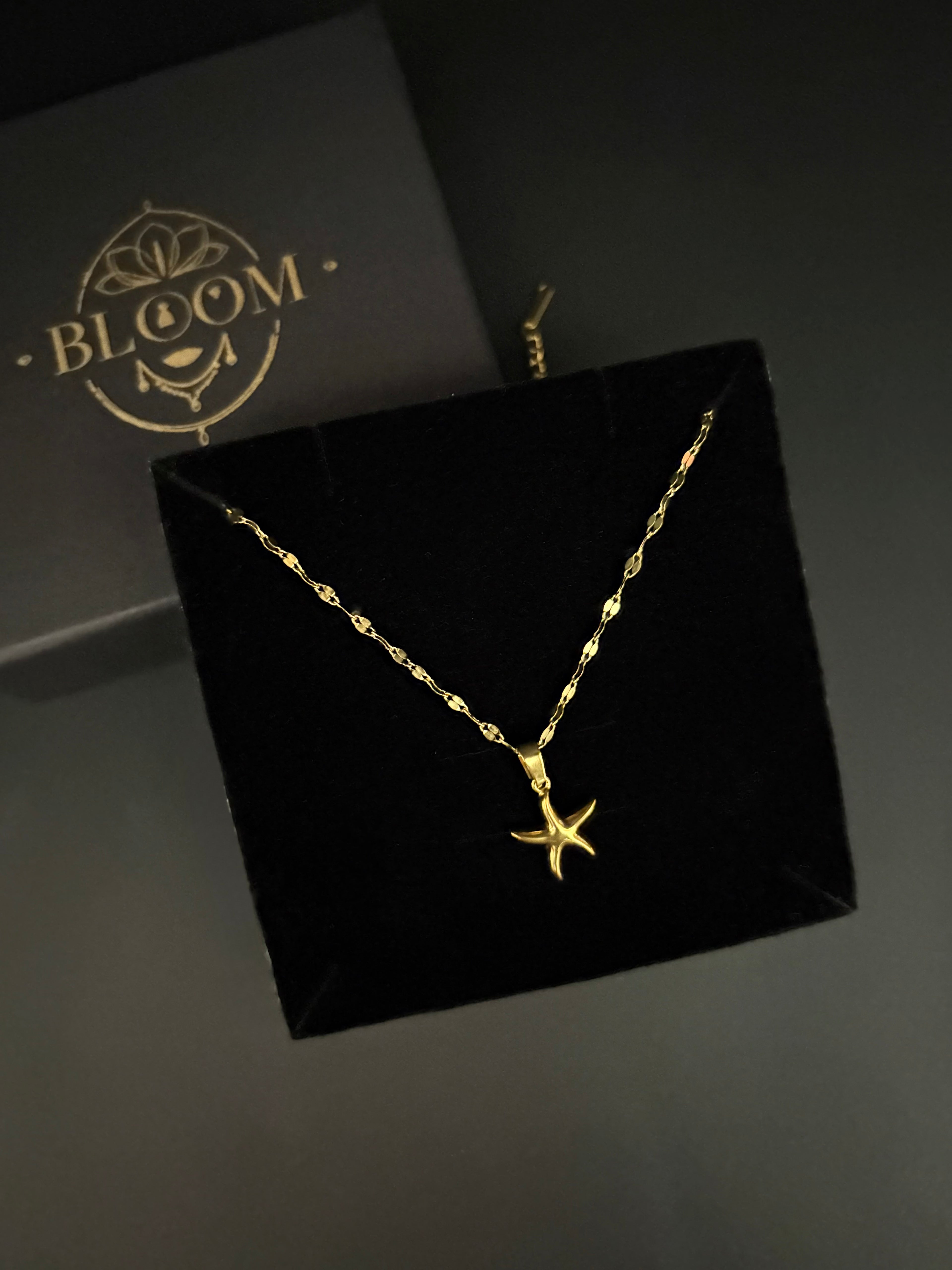Starfish Charm Necklace