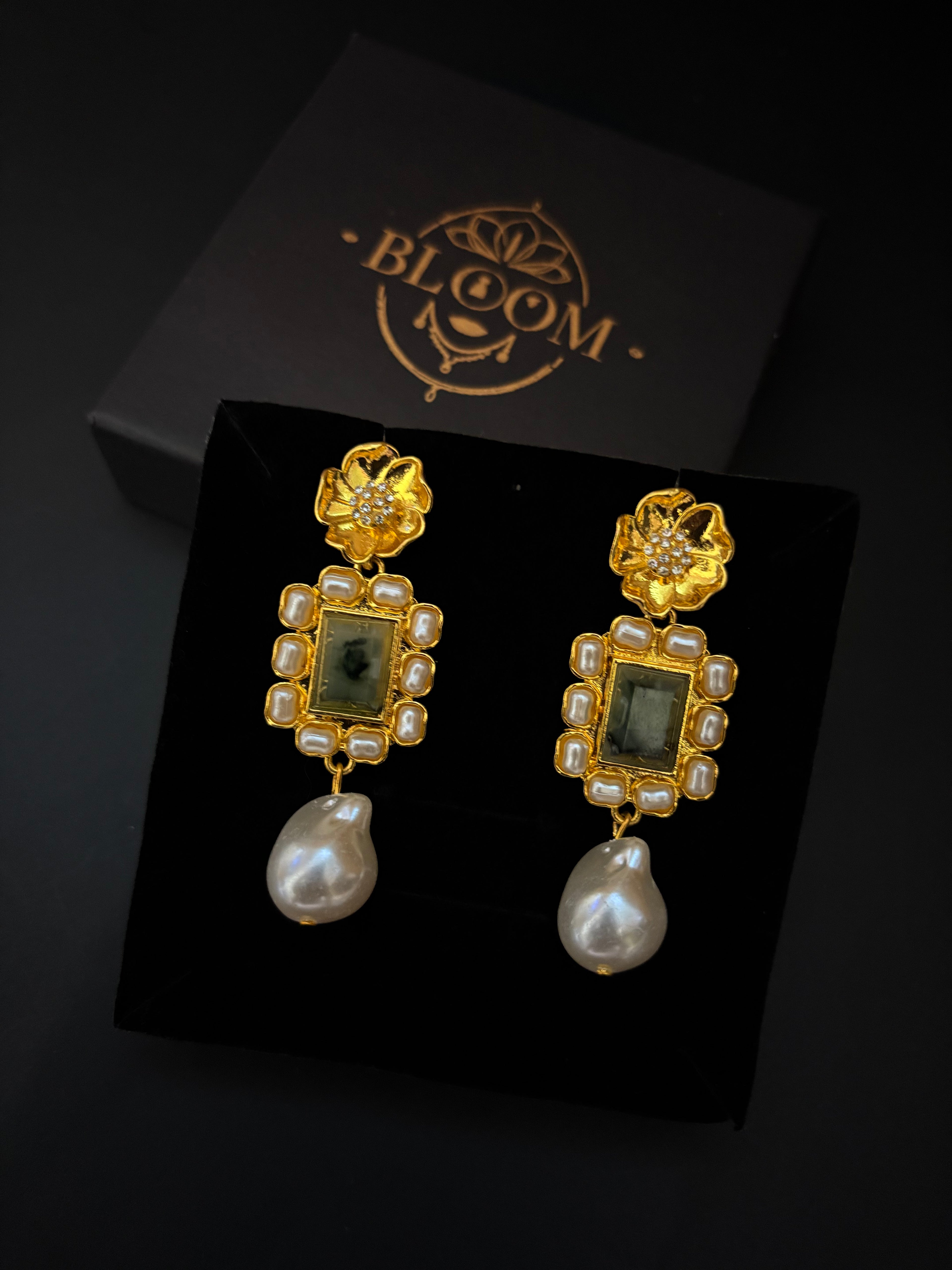 Tara Kashmiri Pearl Earrings