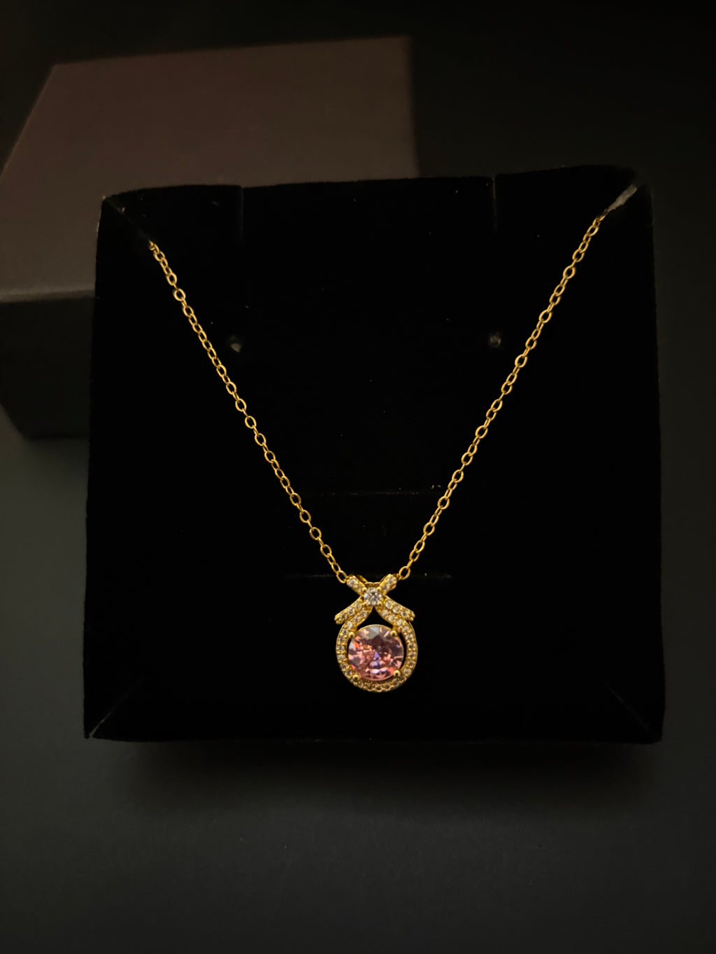 Aurelia Blush Pendant