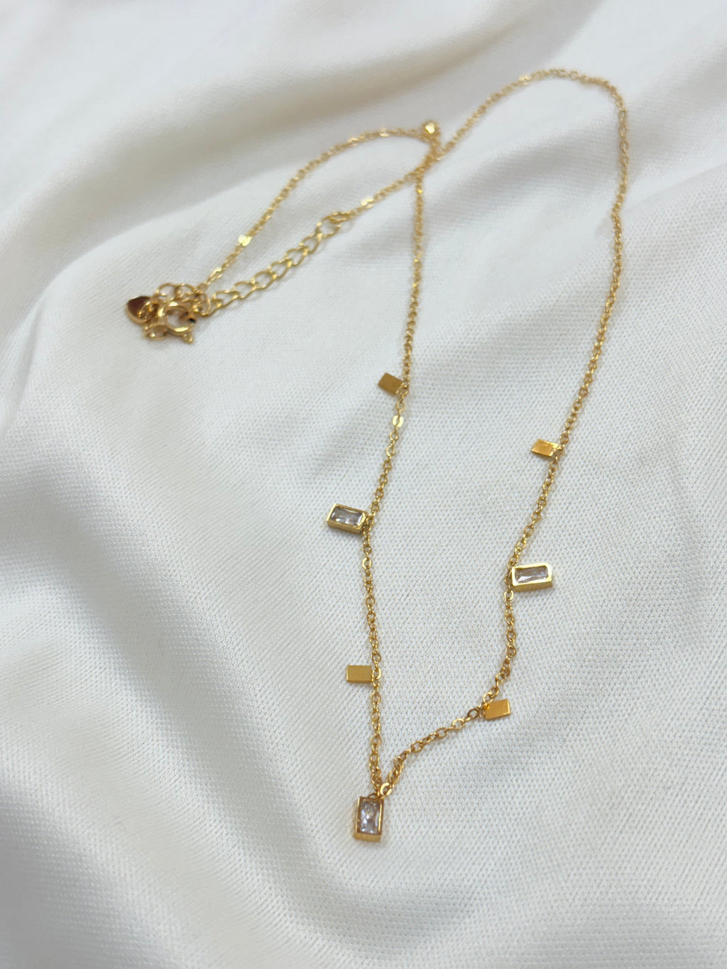 Tiny Square Treasures Neck-piece - Bloom