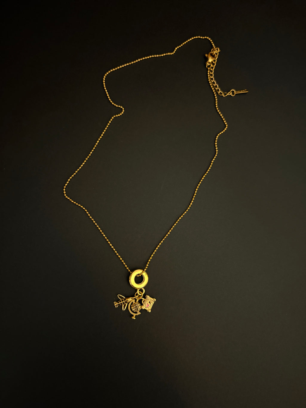 Around the World Charm Necklace