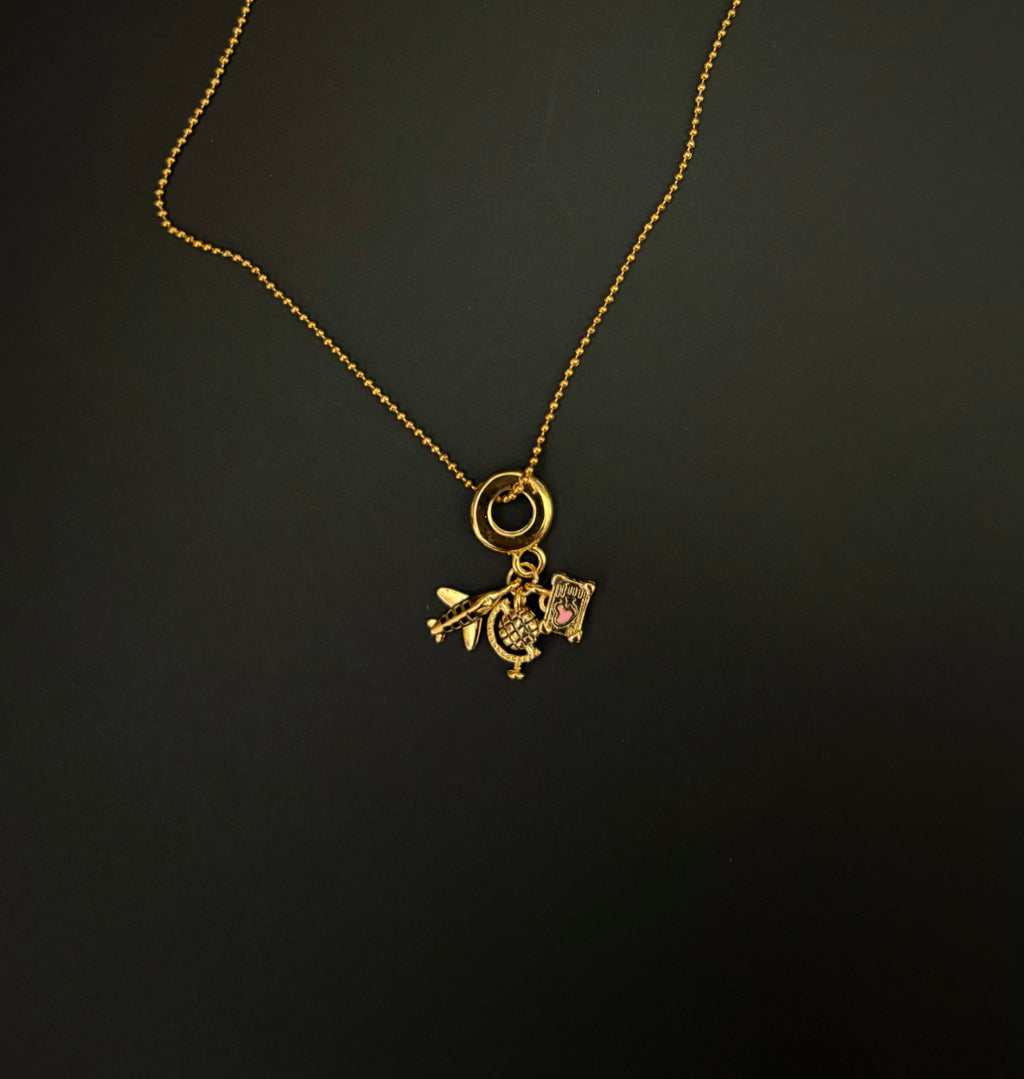 Around the World Charm Necklace