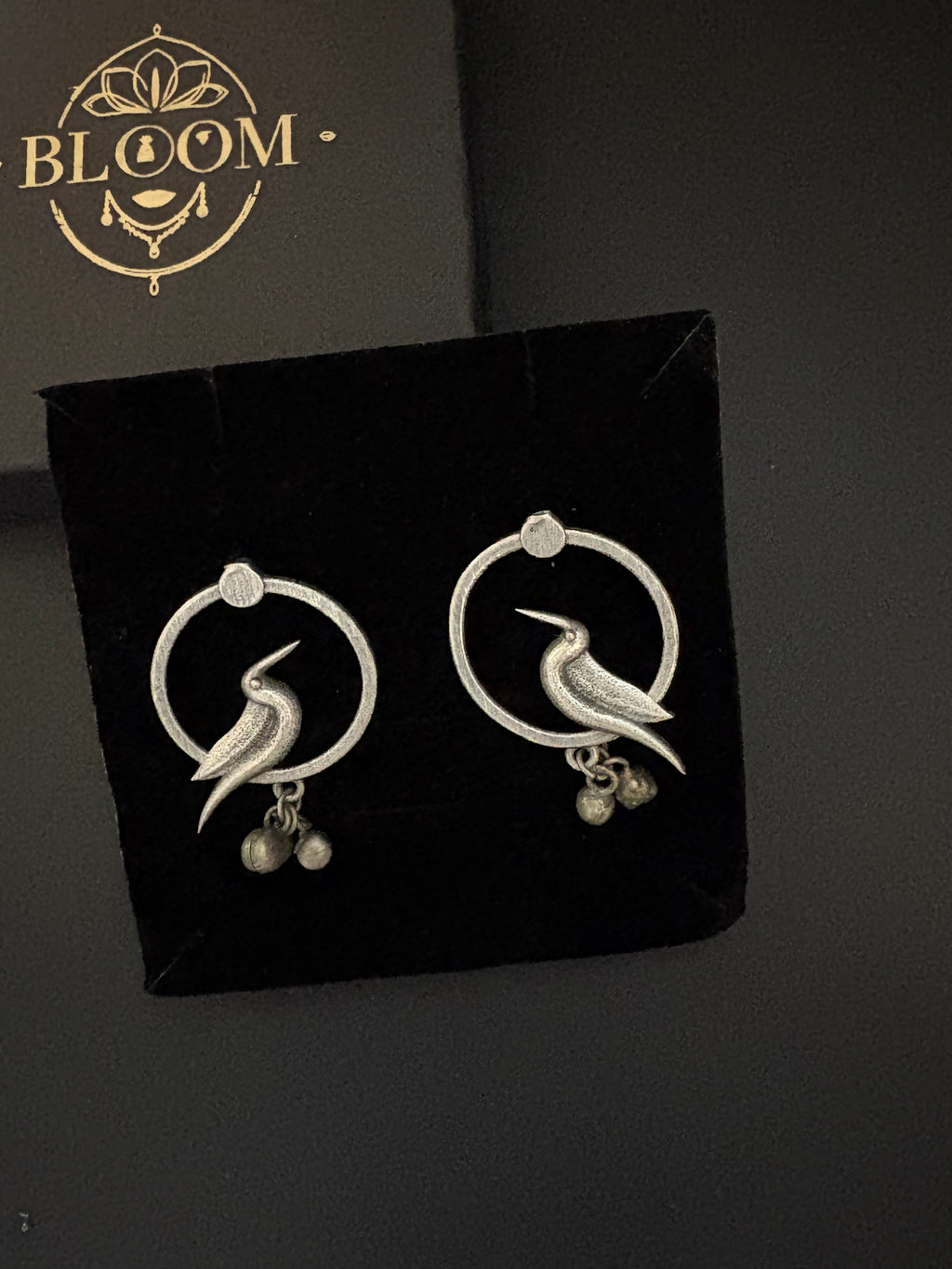 Antique Bird Design with Earring Cuff