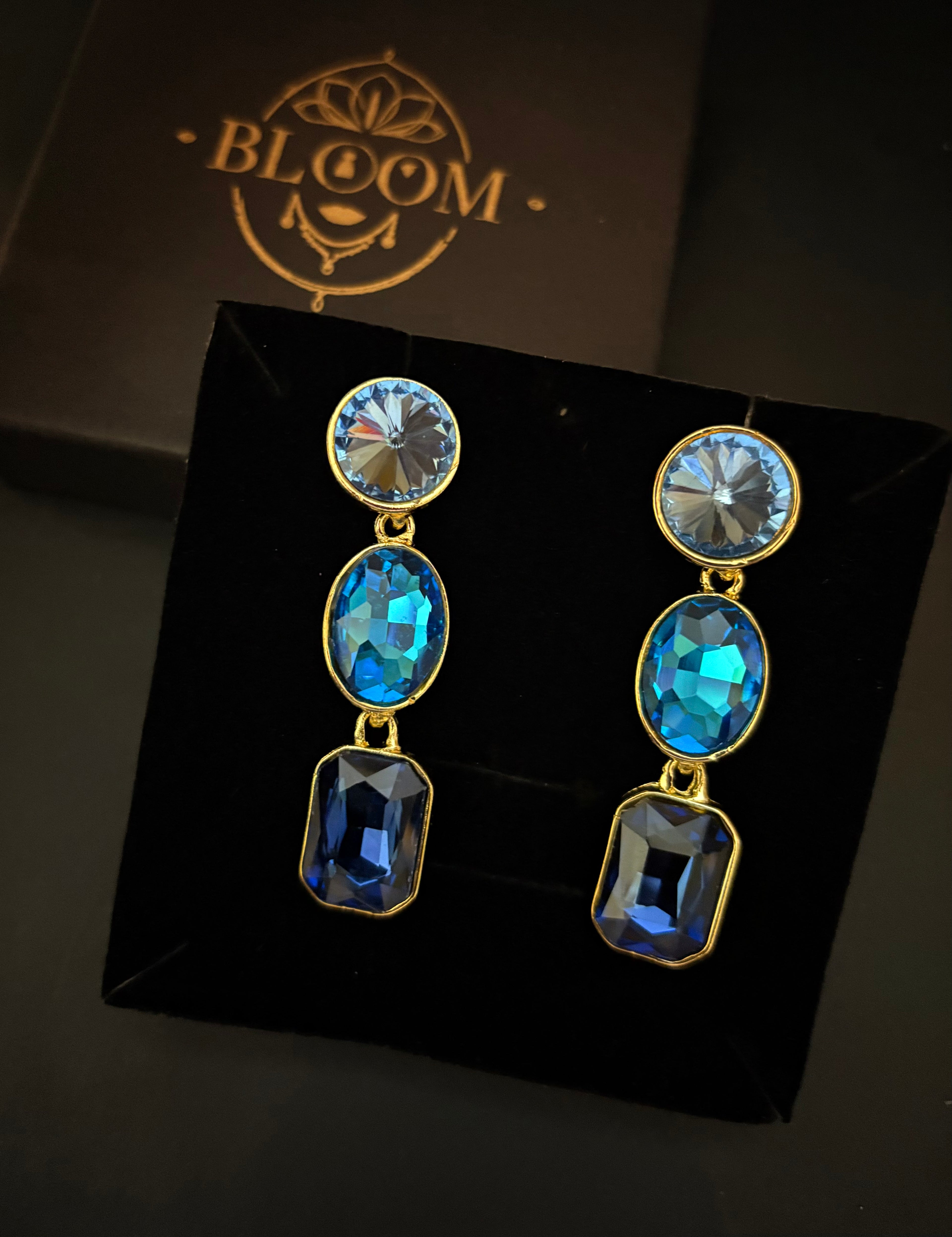 Sapphire Frost Drops