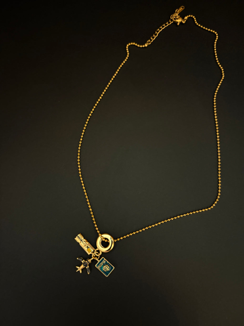 Around the World Charm Necklace