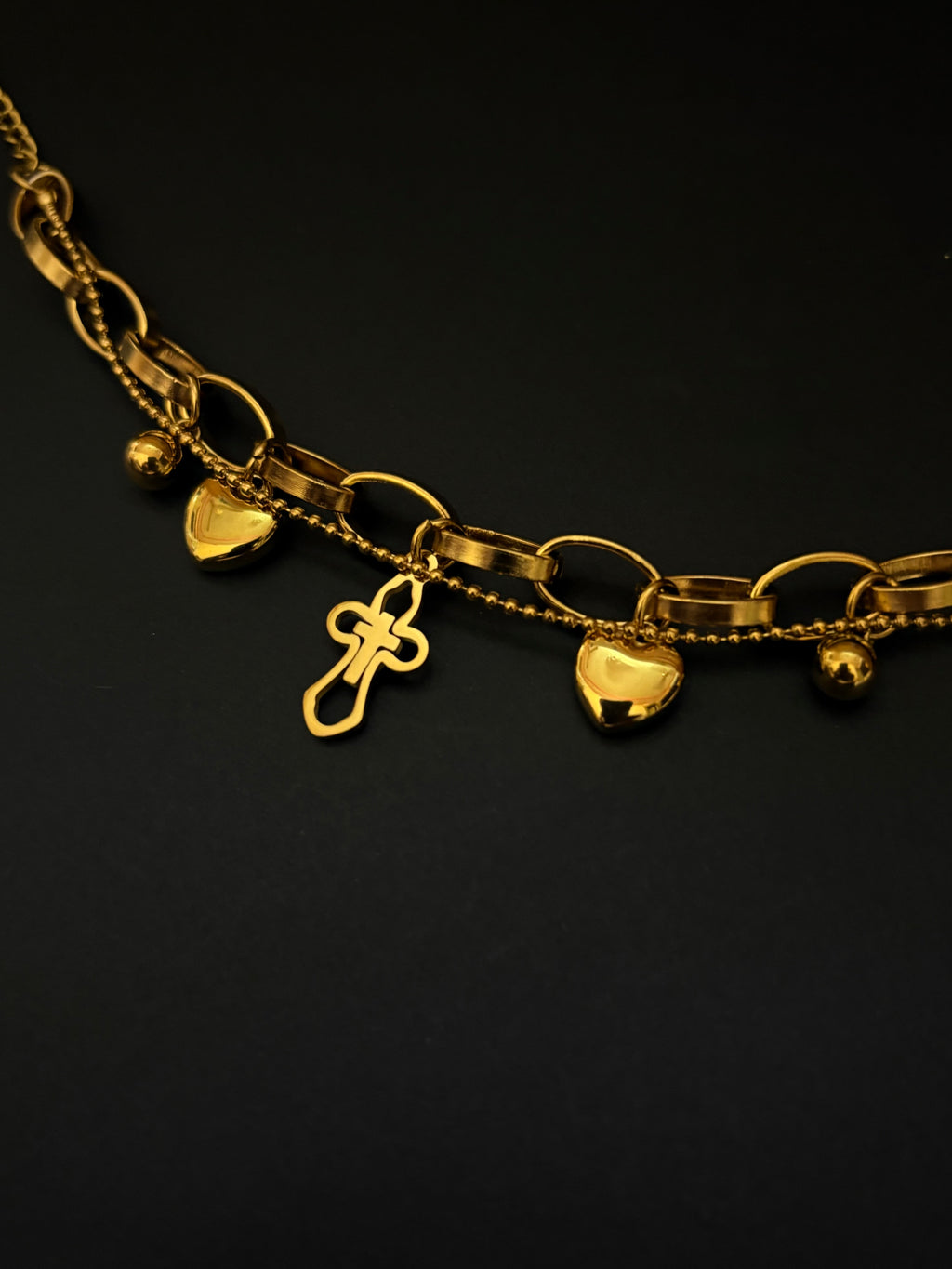 Faith & Love Charm Bracelet