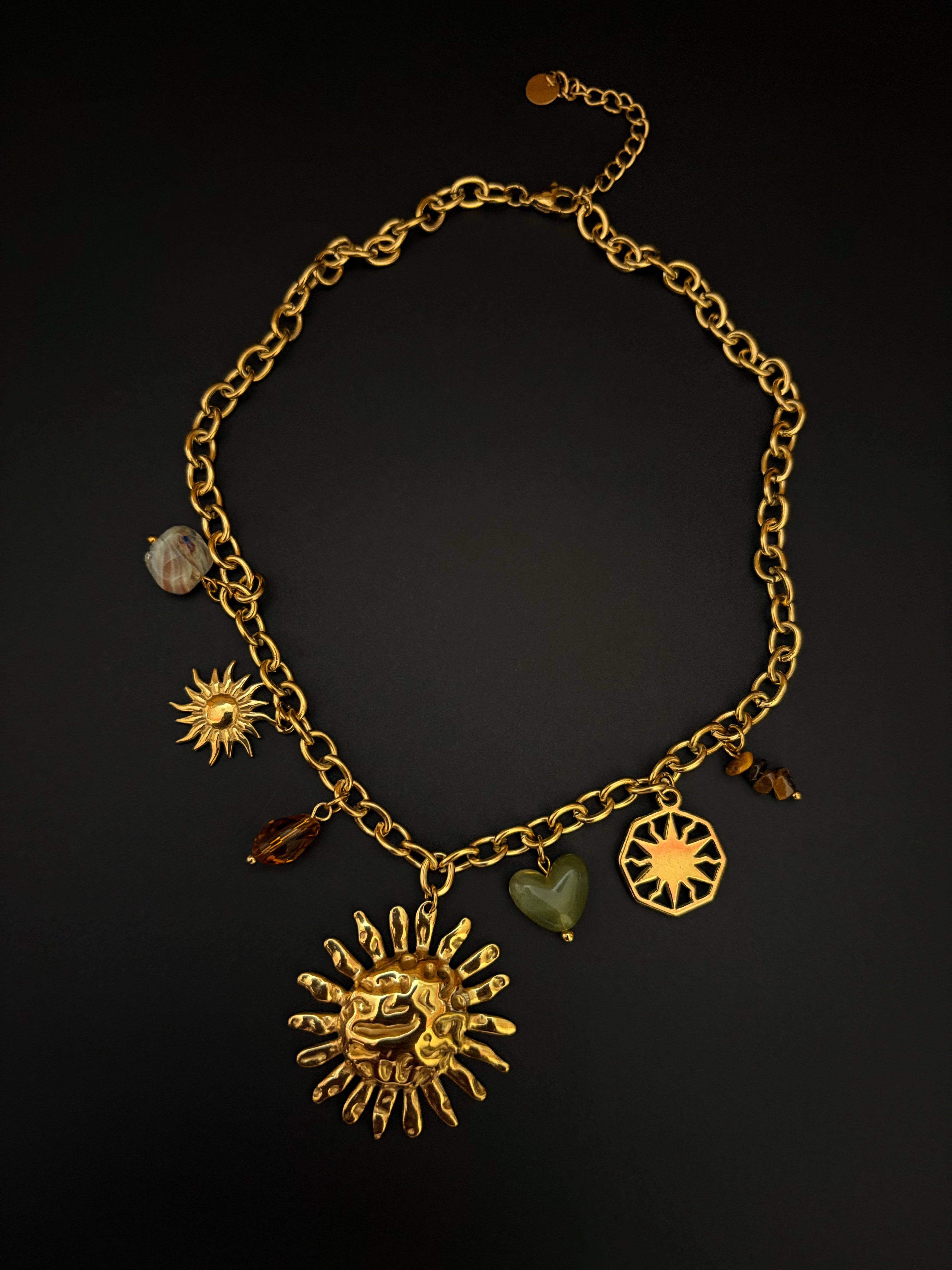 Solar Spirit Gold Necklace