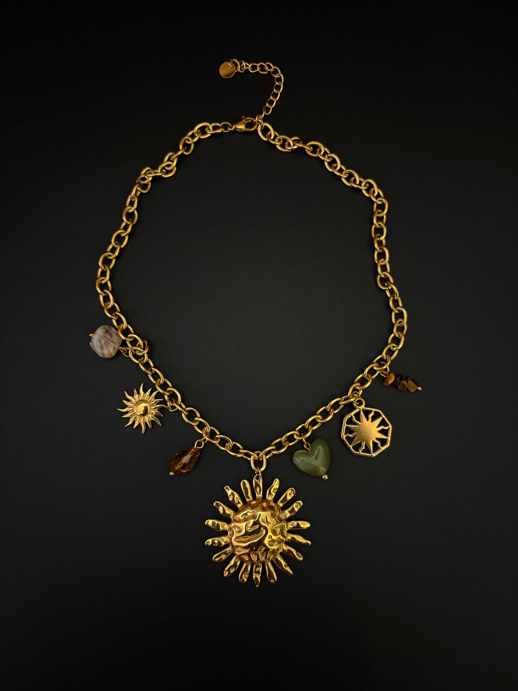 Solar Spirit Gold Necklace