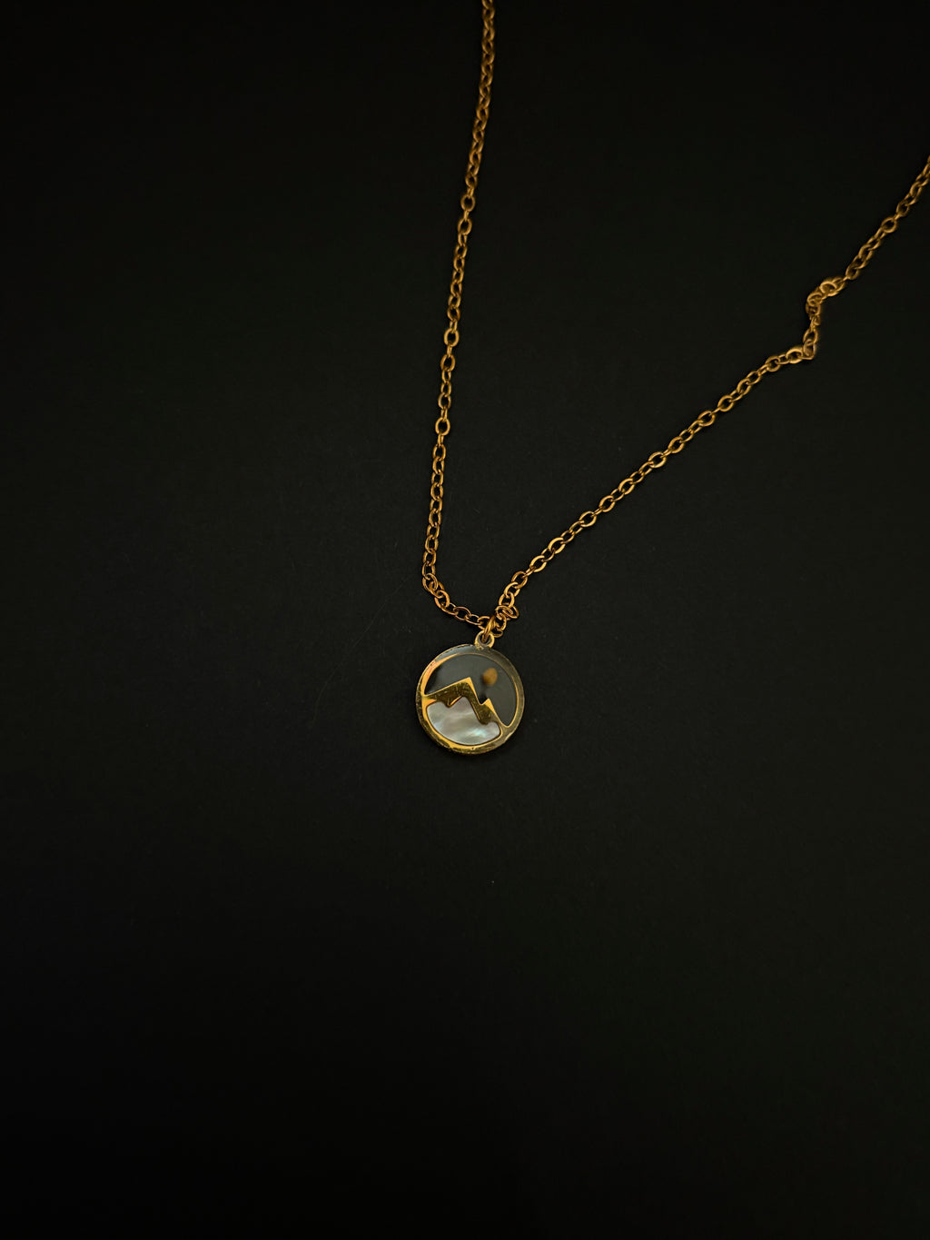 Lunar Peaks Necklace