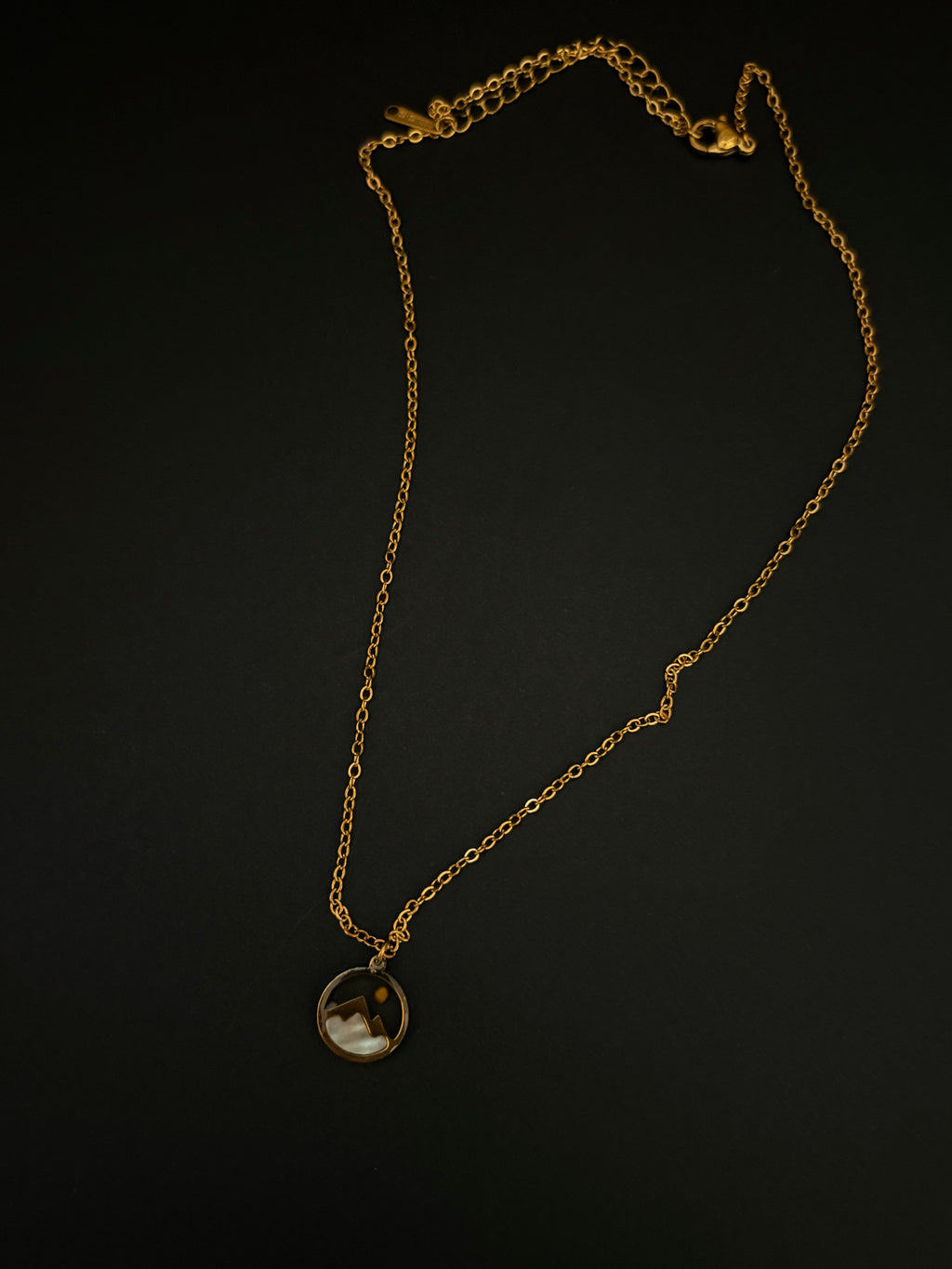 Lunar Peaks Necklace