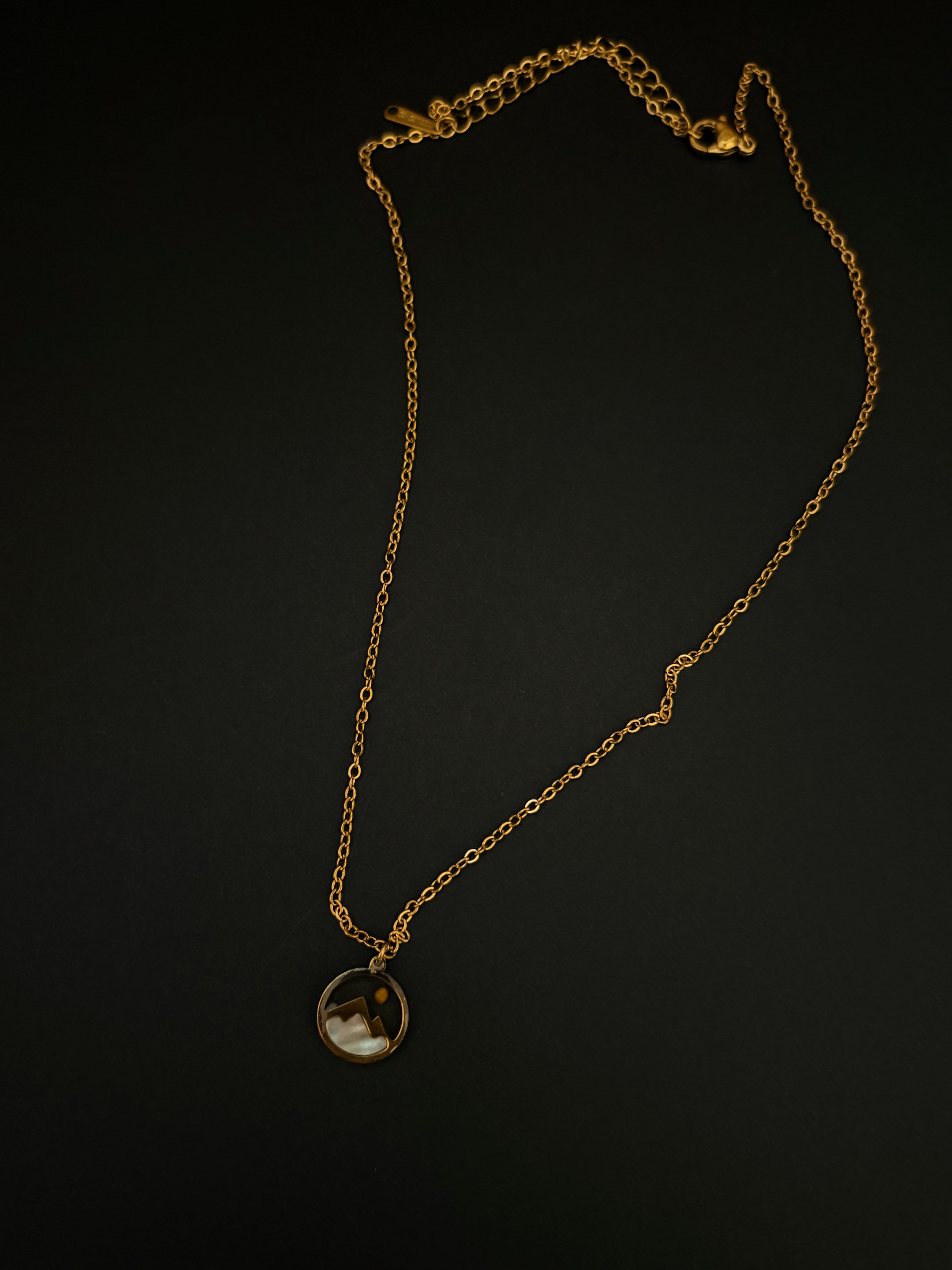 Lunar Peaks Necklace