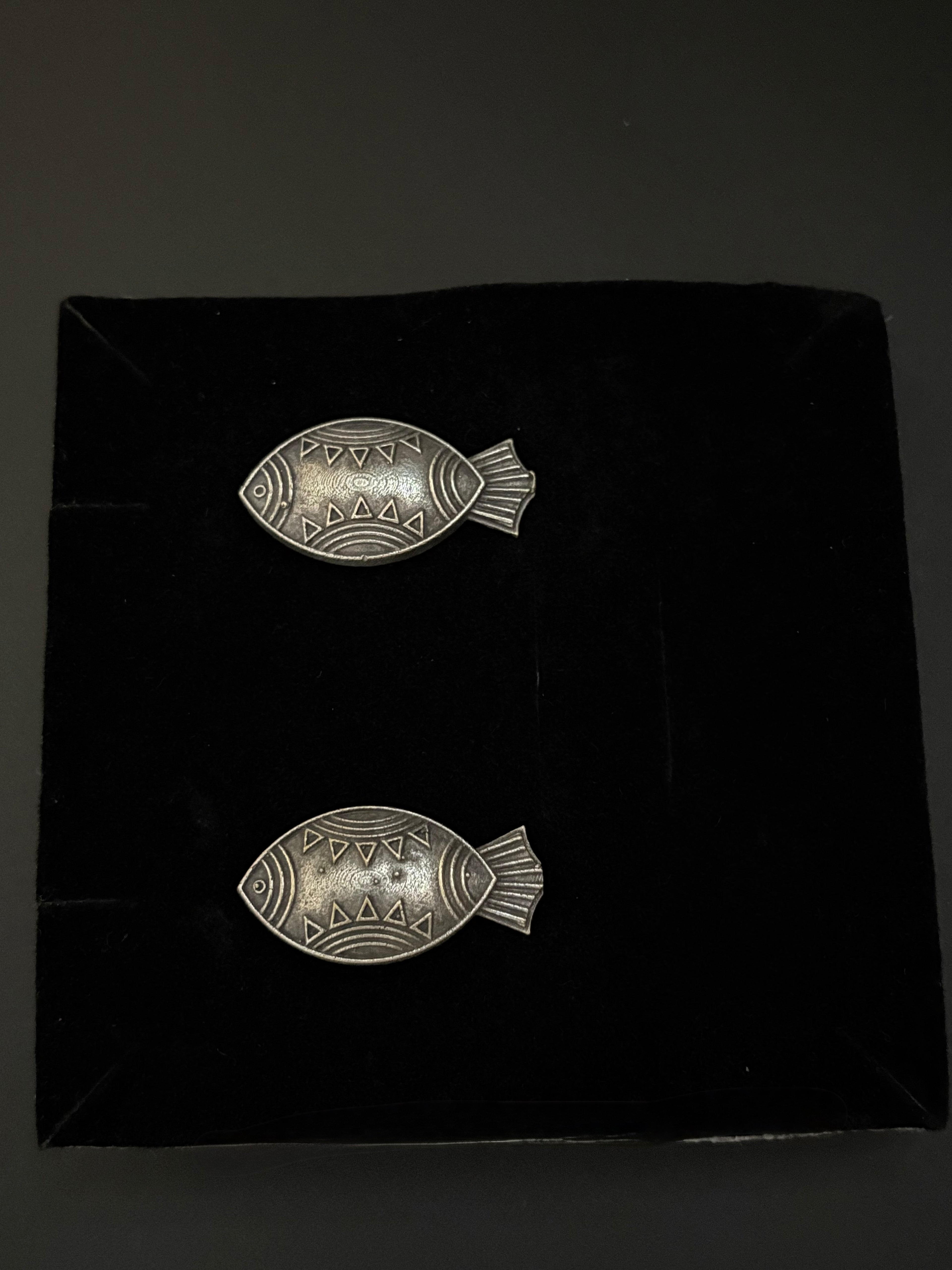 Fish Stud Earrings