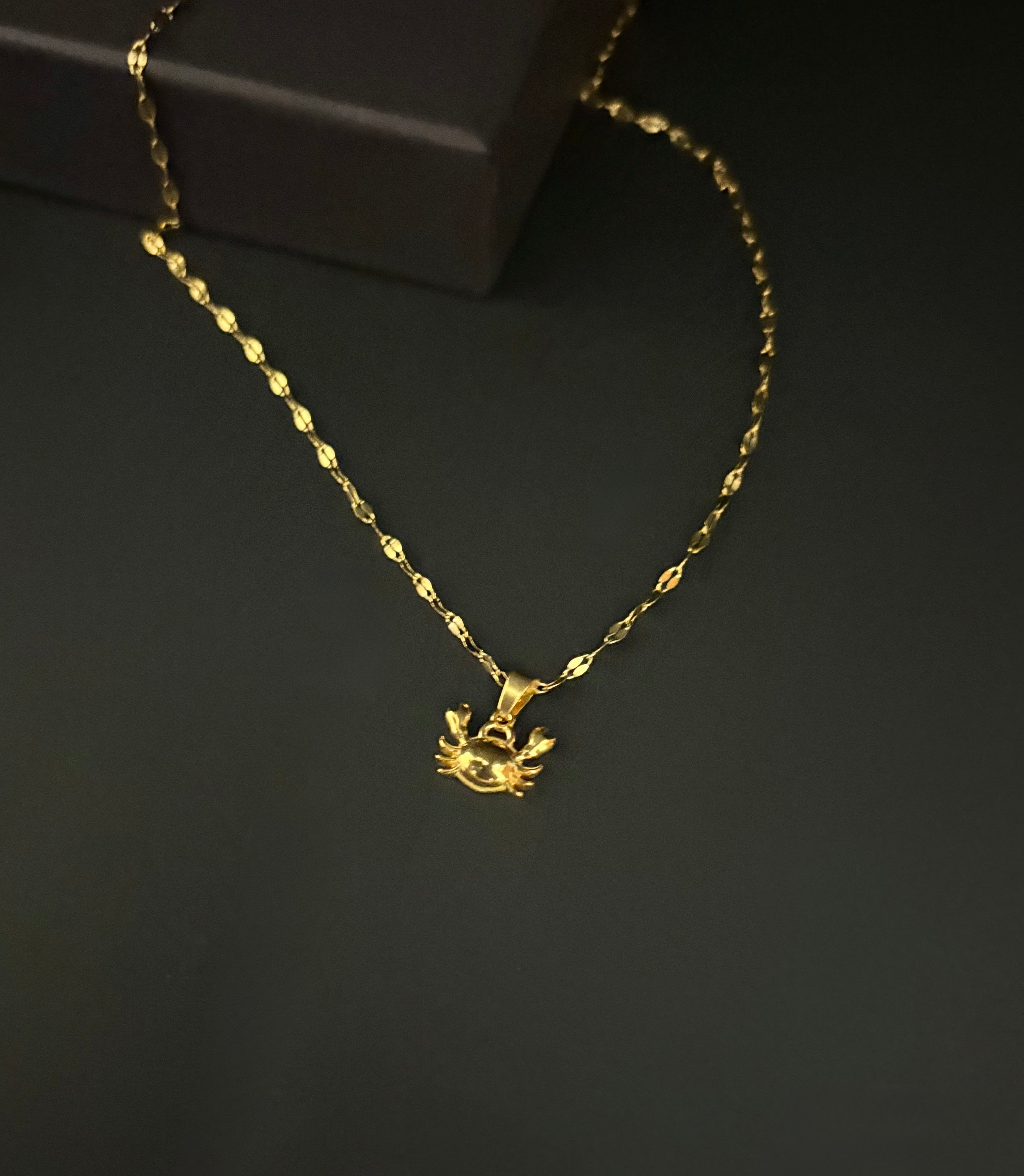 Sea Life Crab Necklace