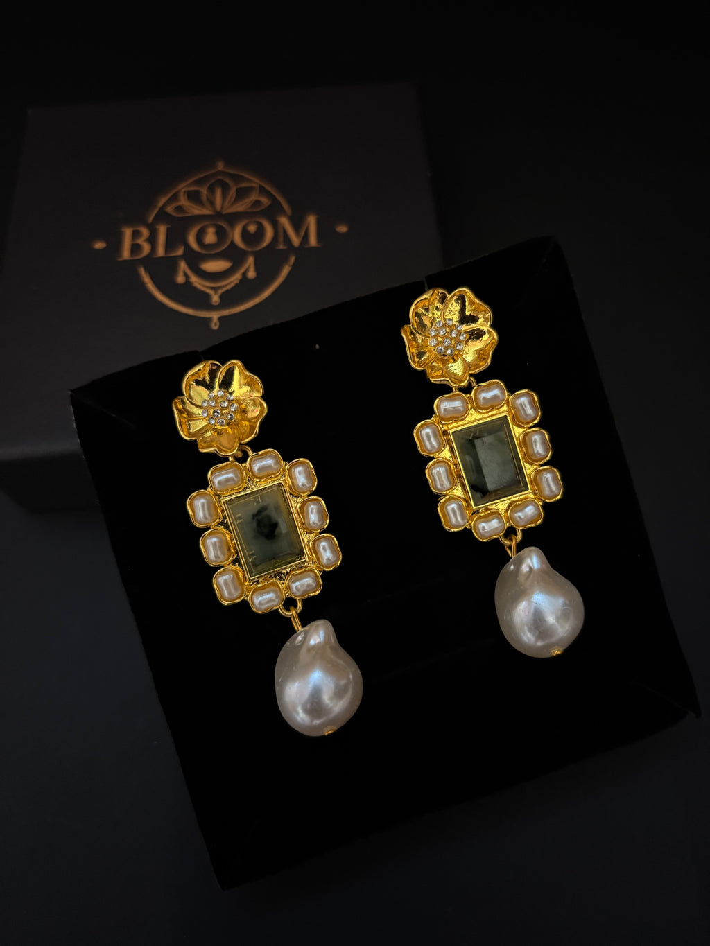 Tara Kashmiri Pearl Earrings