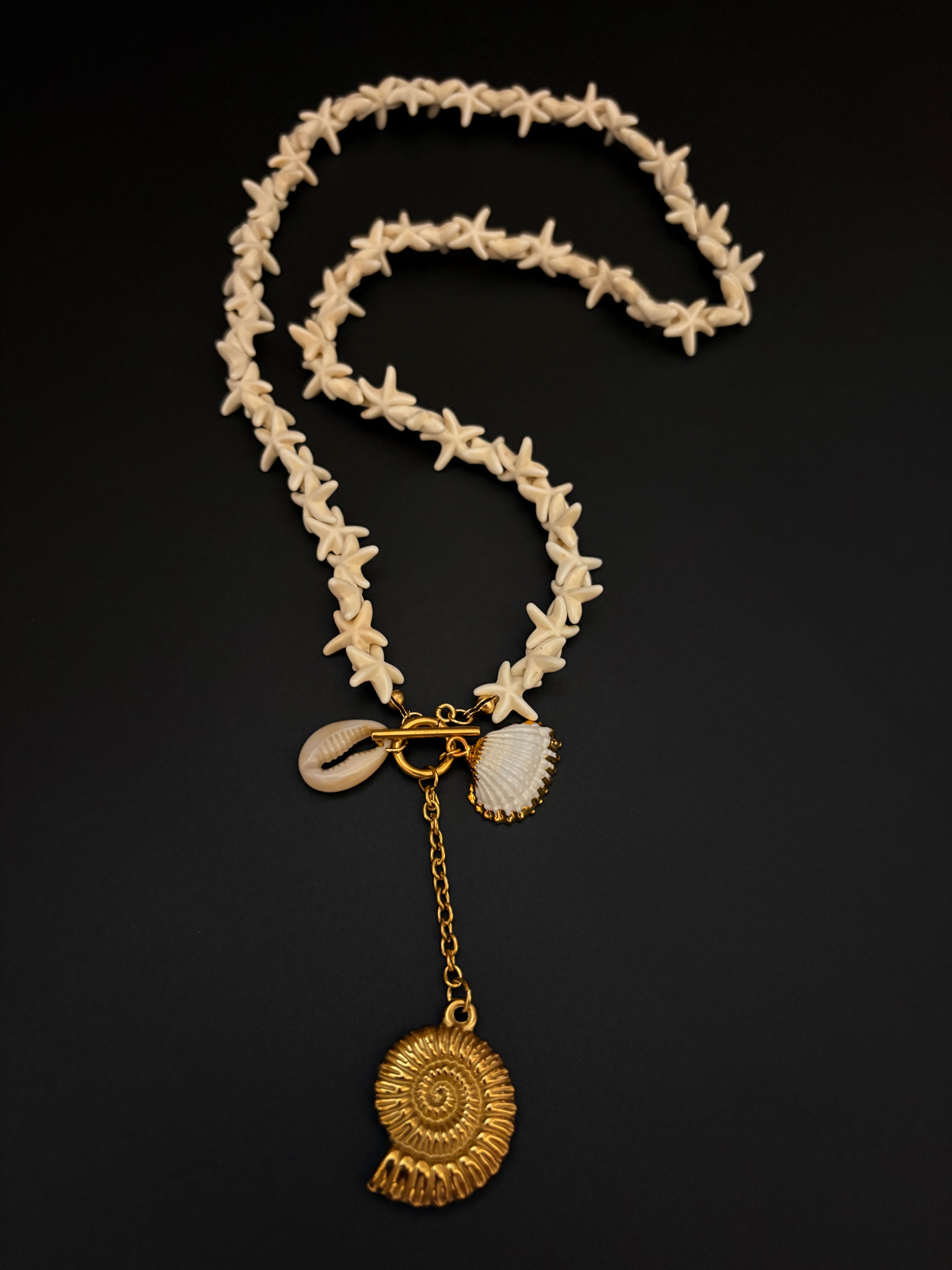 Tropical Shell & Starfish Necklace