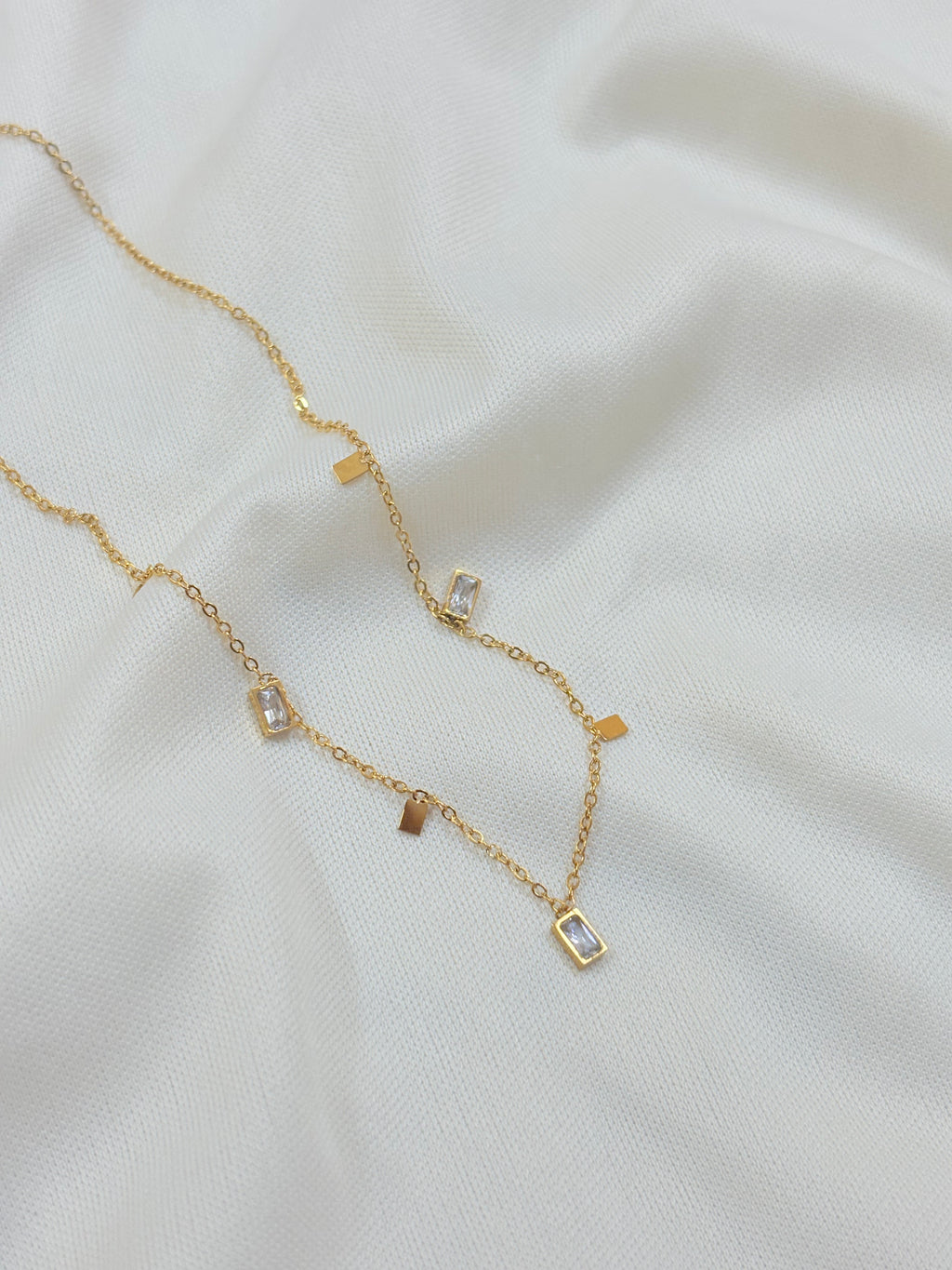 Tiny Square Treasures Neck-piece - Bloom