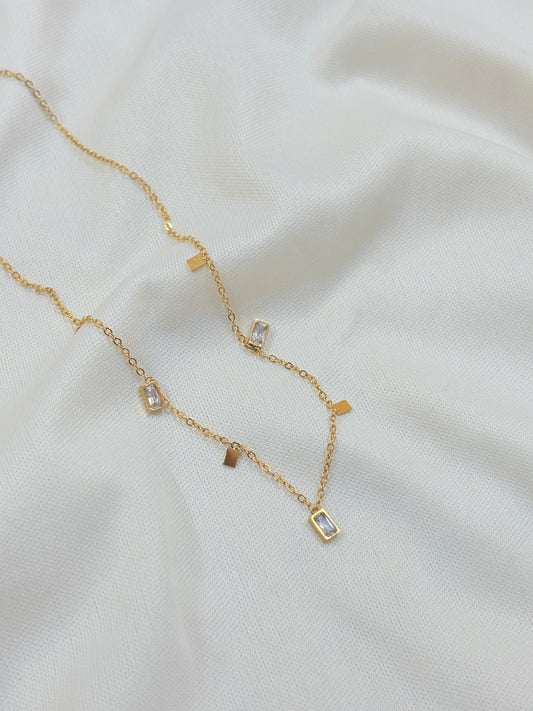Tiny Square Treasures Neck-piece - Bloom