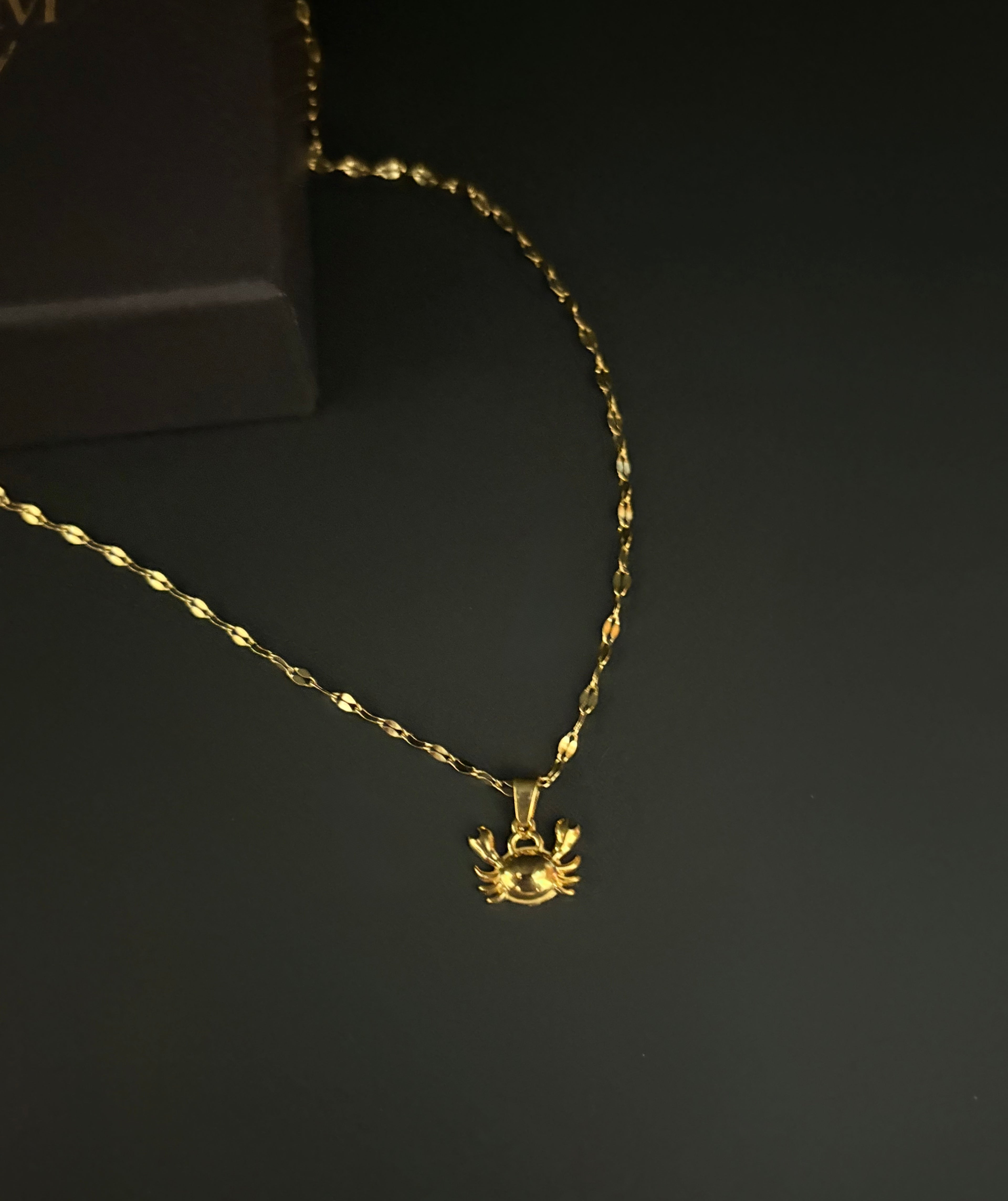 Sea Life Crab Necklace