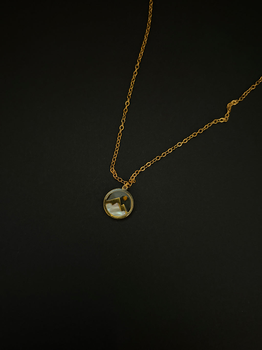 Lunar Peaks Necklace