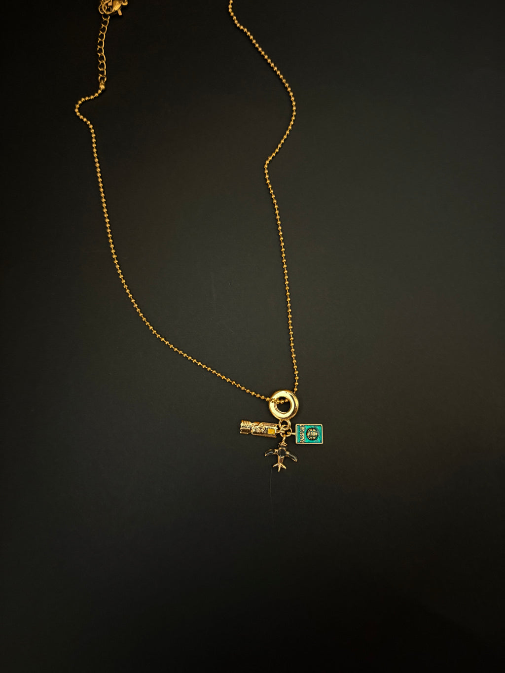 Around the World Charm Necklace