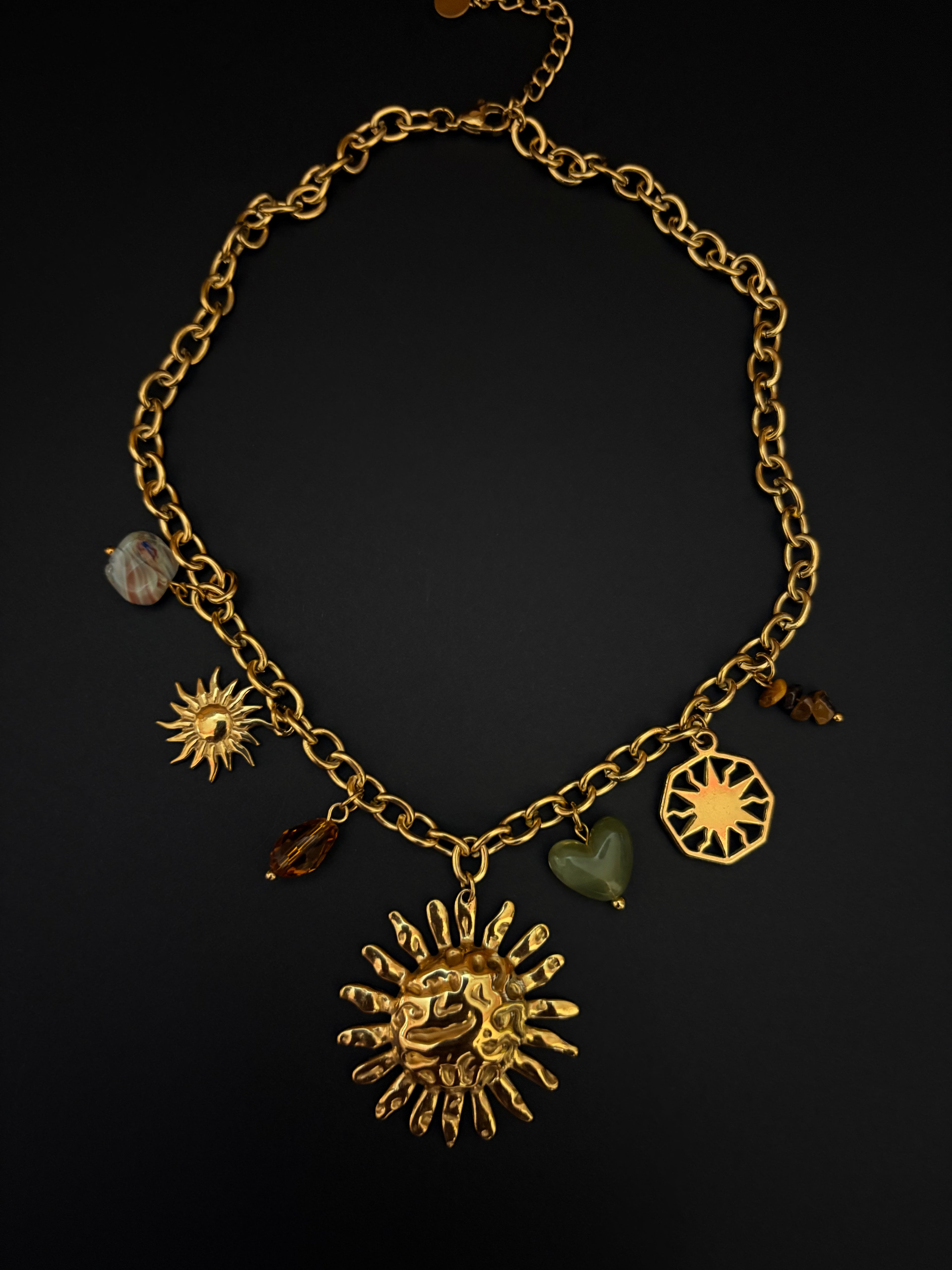 Solar Spirit Gold Necklace