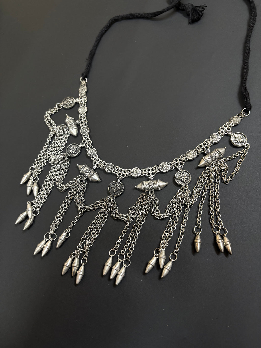 Tribal Trinkets Choker with Earrings