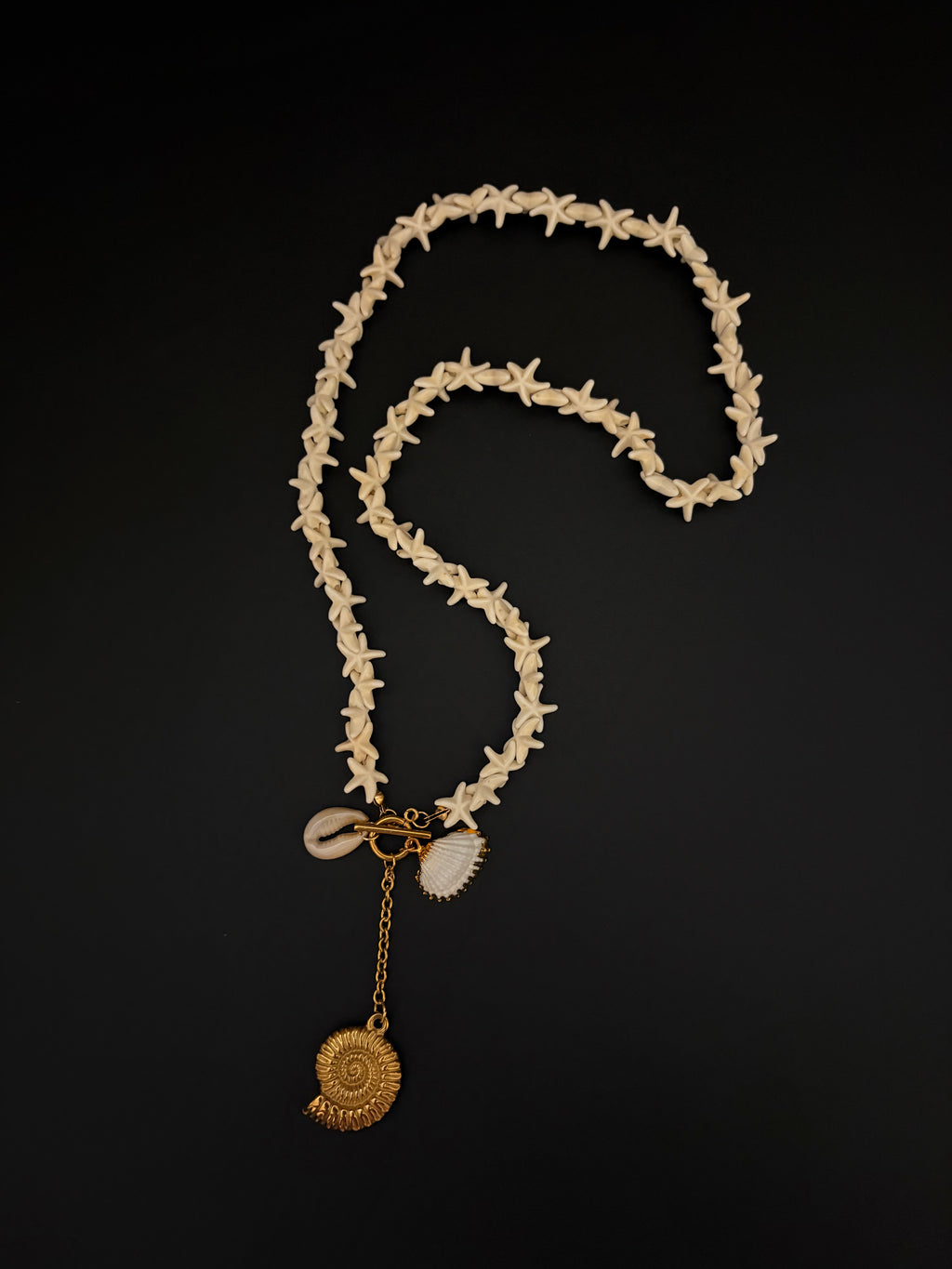 Tropical Shell & Starfish Necklace