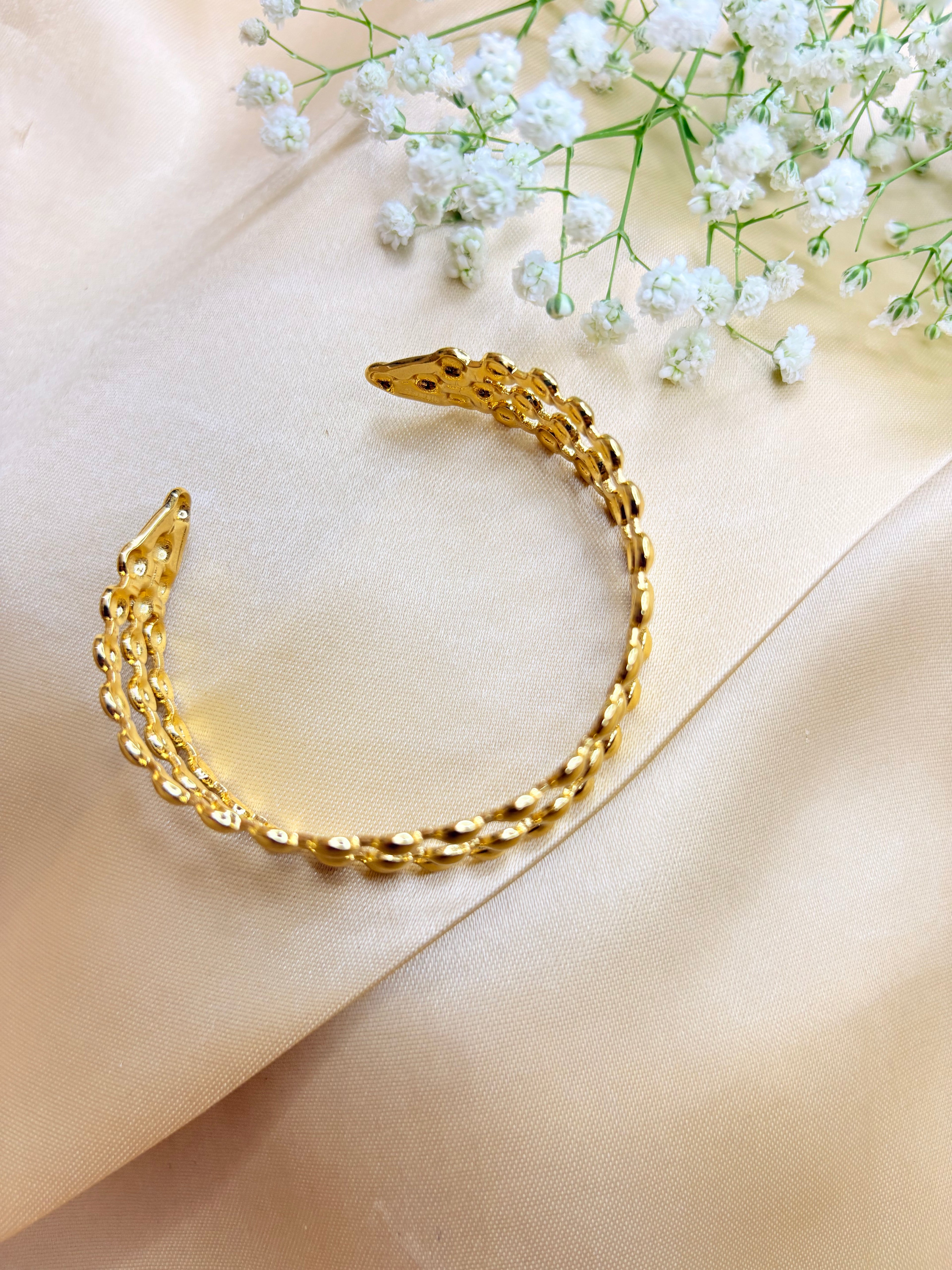 The Layered Gold Cuff