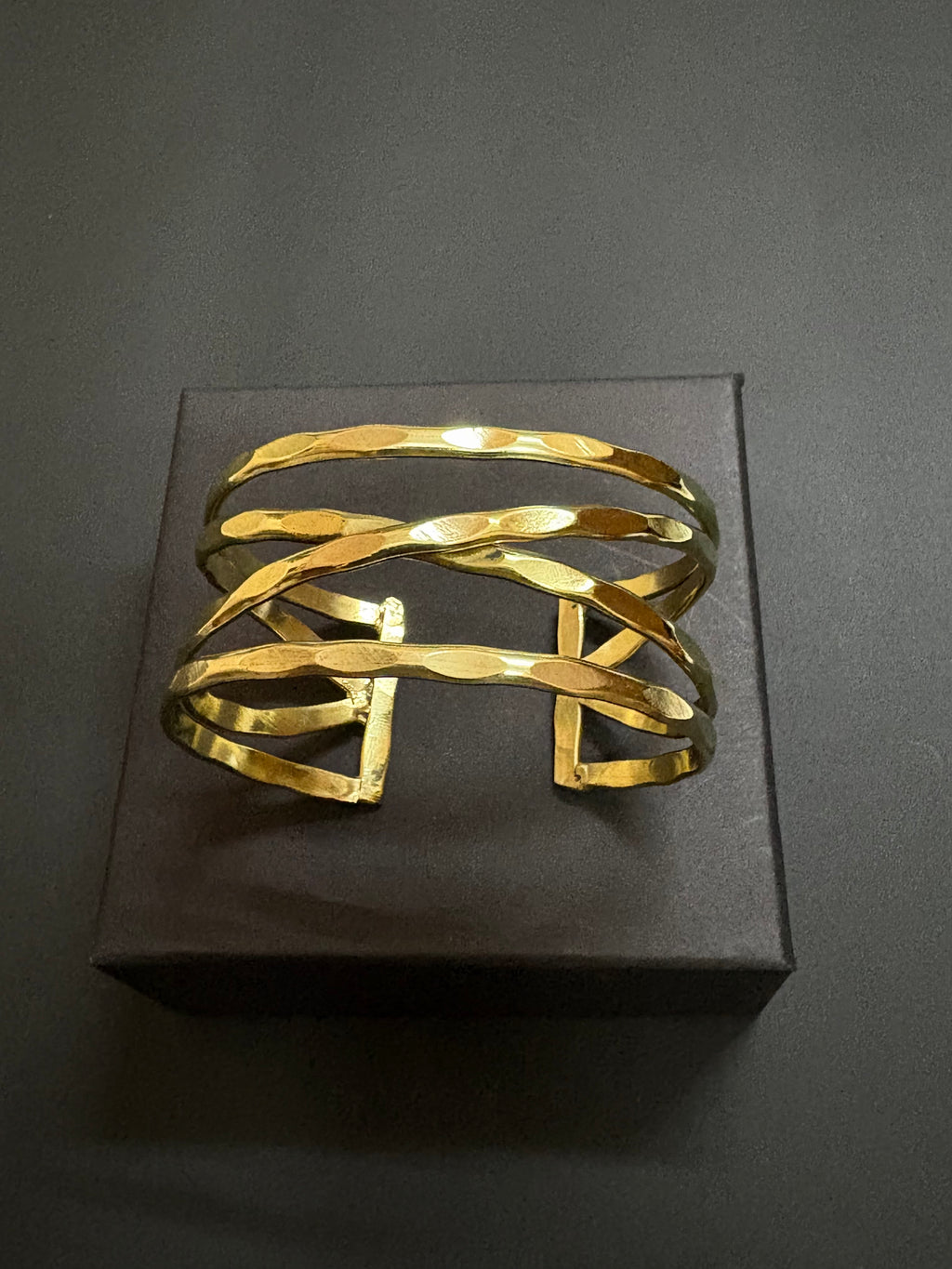 Elegant Gold Layer Cuff
