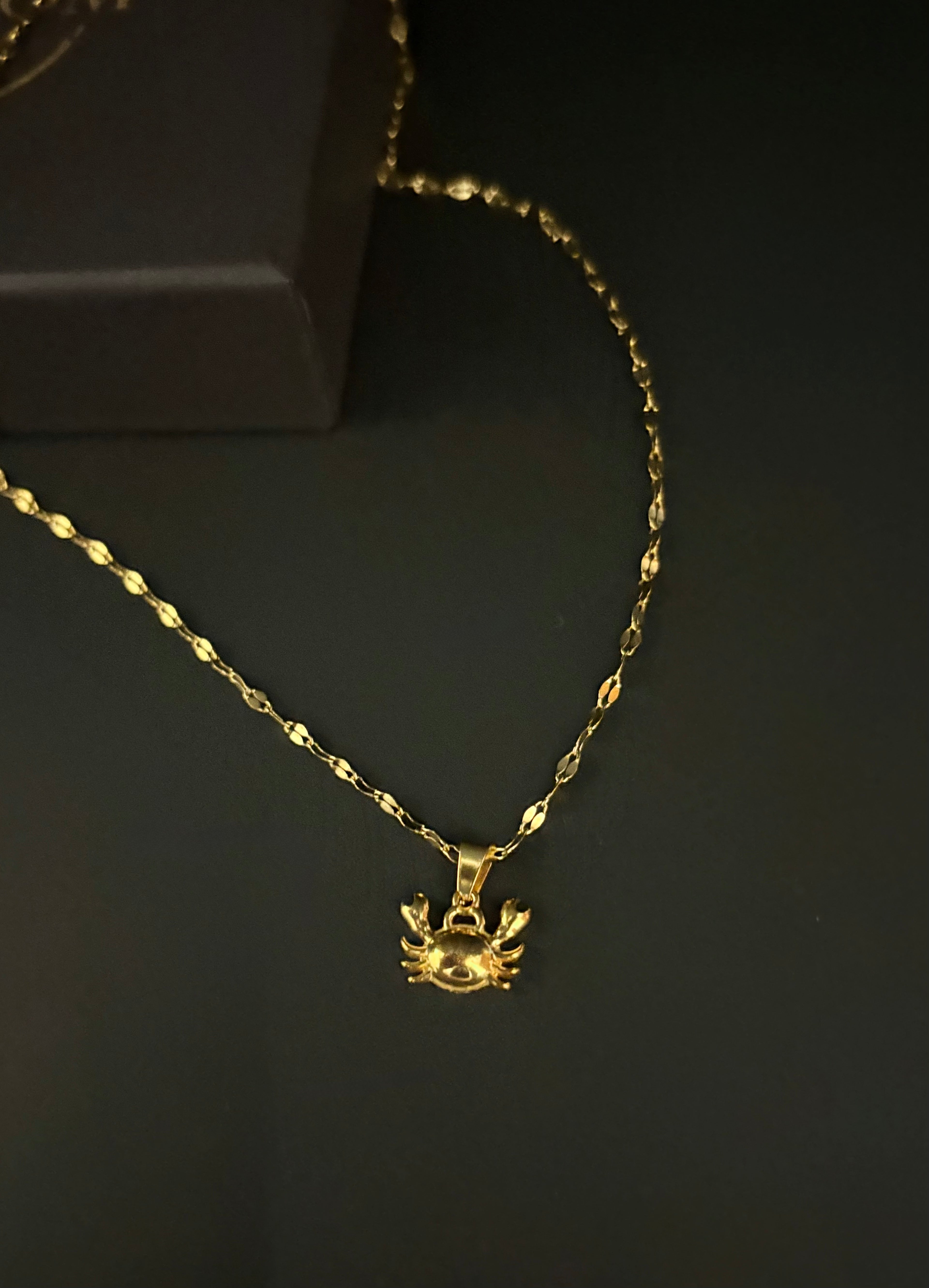 Sea Life Crab Necklace
