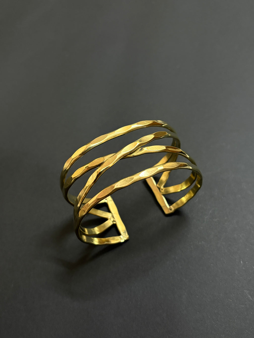 Elegant Gold Layer Cuff