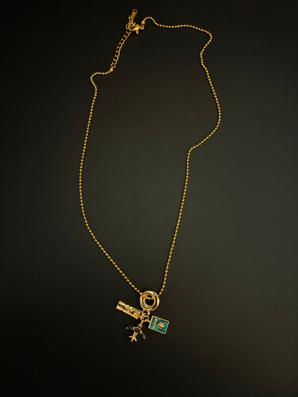 Around the World Charm Necklace