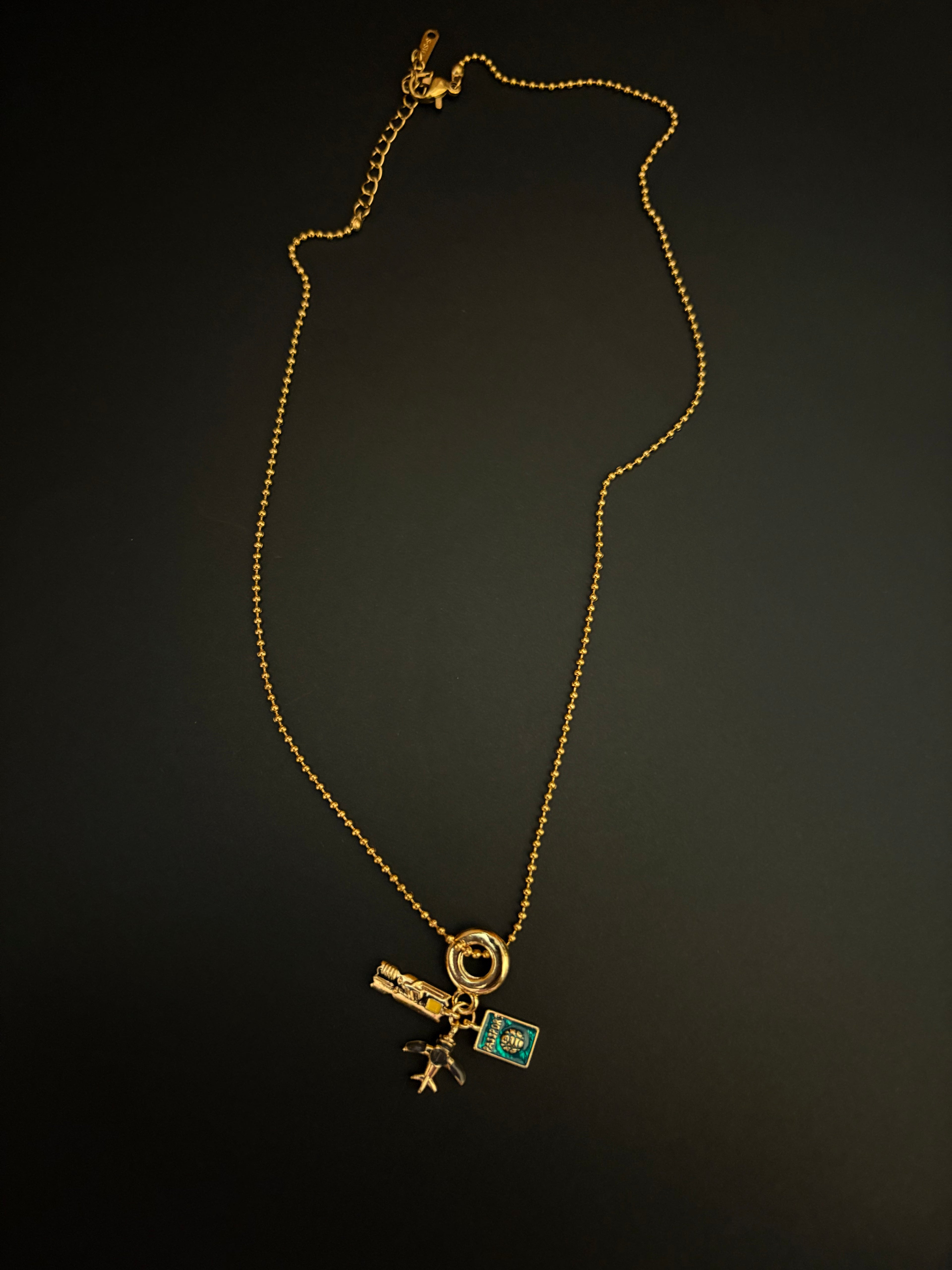 Around the World Charm Necklace